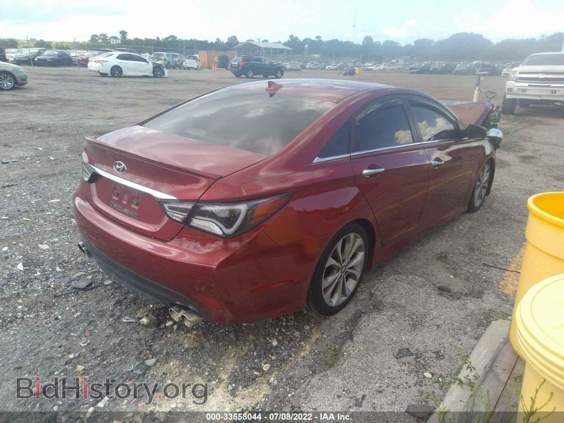 2014 HYUNDAI SONATA - VIN: 5NPEC4AB3EH878858 - Фото 4