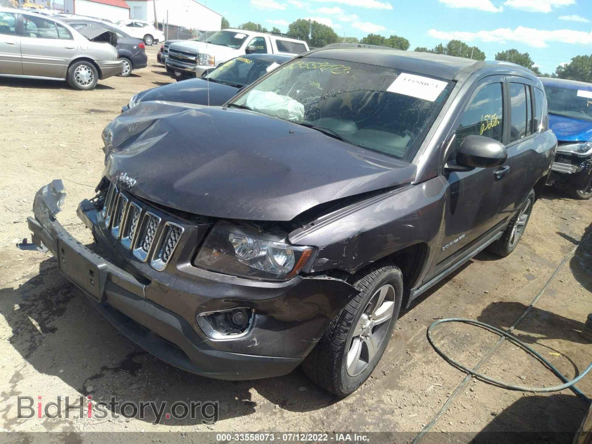 2016 JEEP COMPASS - VIN: 1C4NJCEA1GD774833 - Фото 2
