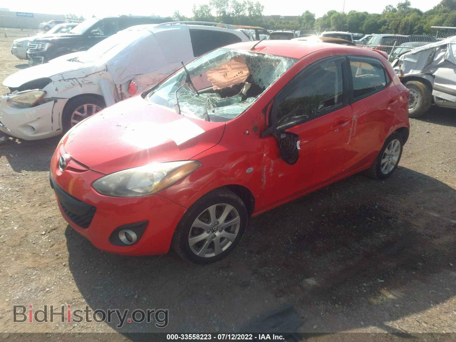 2013 MAZDA MAZDA2 - VIN: JM1DE1LY7D0160618 - Фото 2