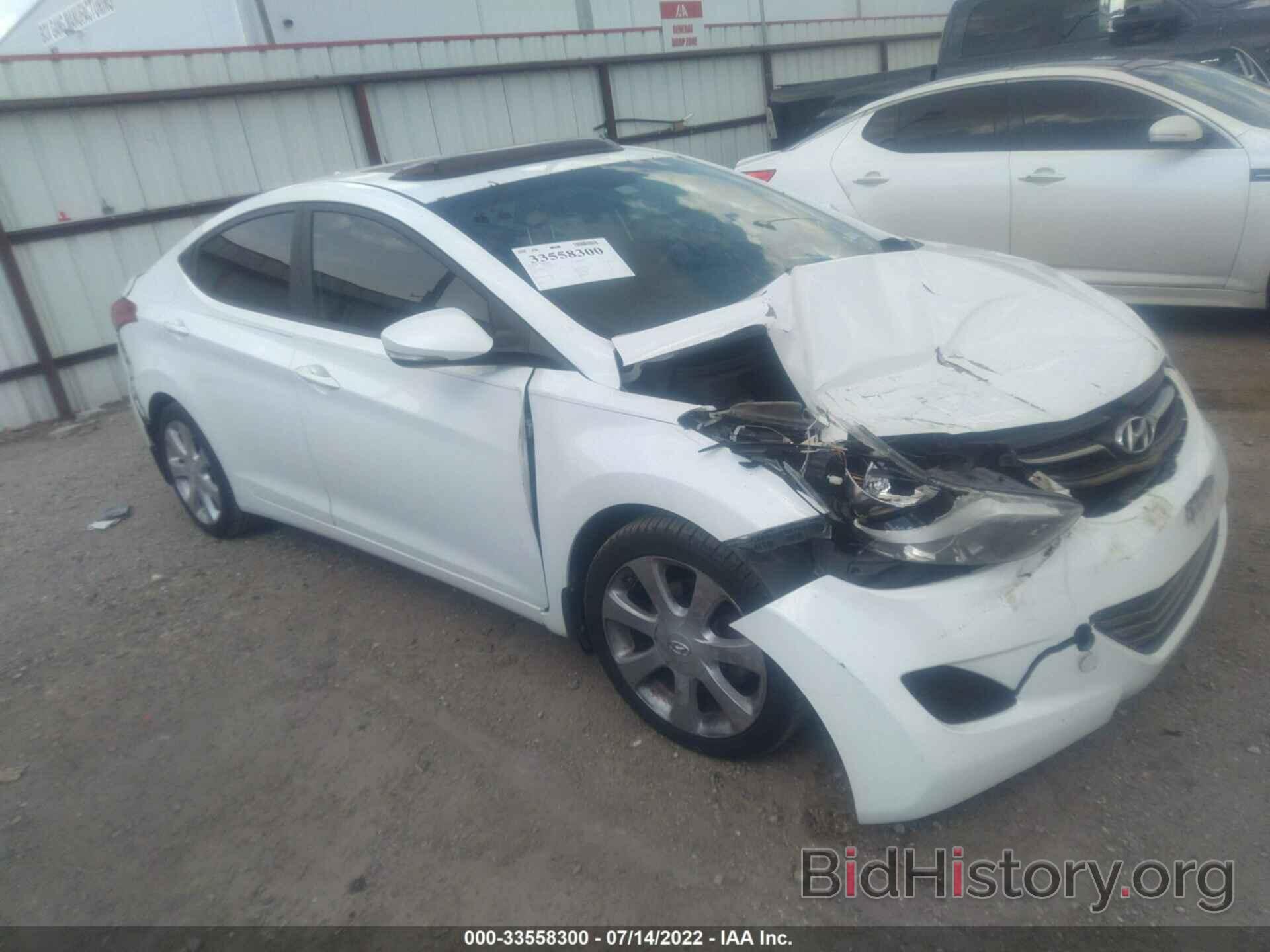 Photo 5NPDH4AE0DH247281 - HYUNDAI ELANTRA 2013