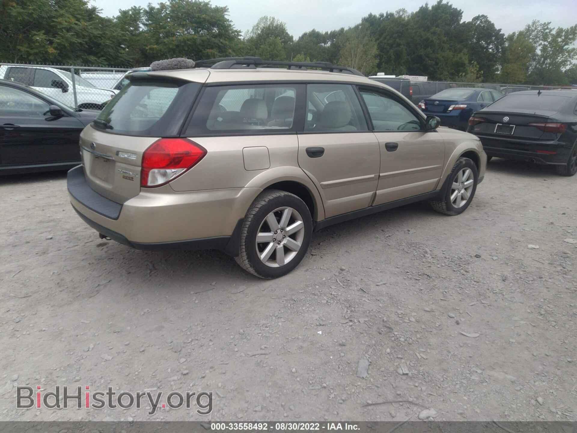 2008 SUBARU OUTBACK - VIN: 4S4BP61C287347330 - Photo 4