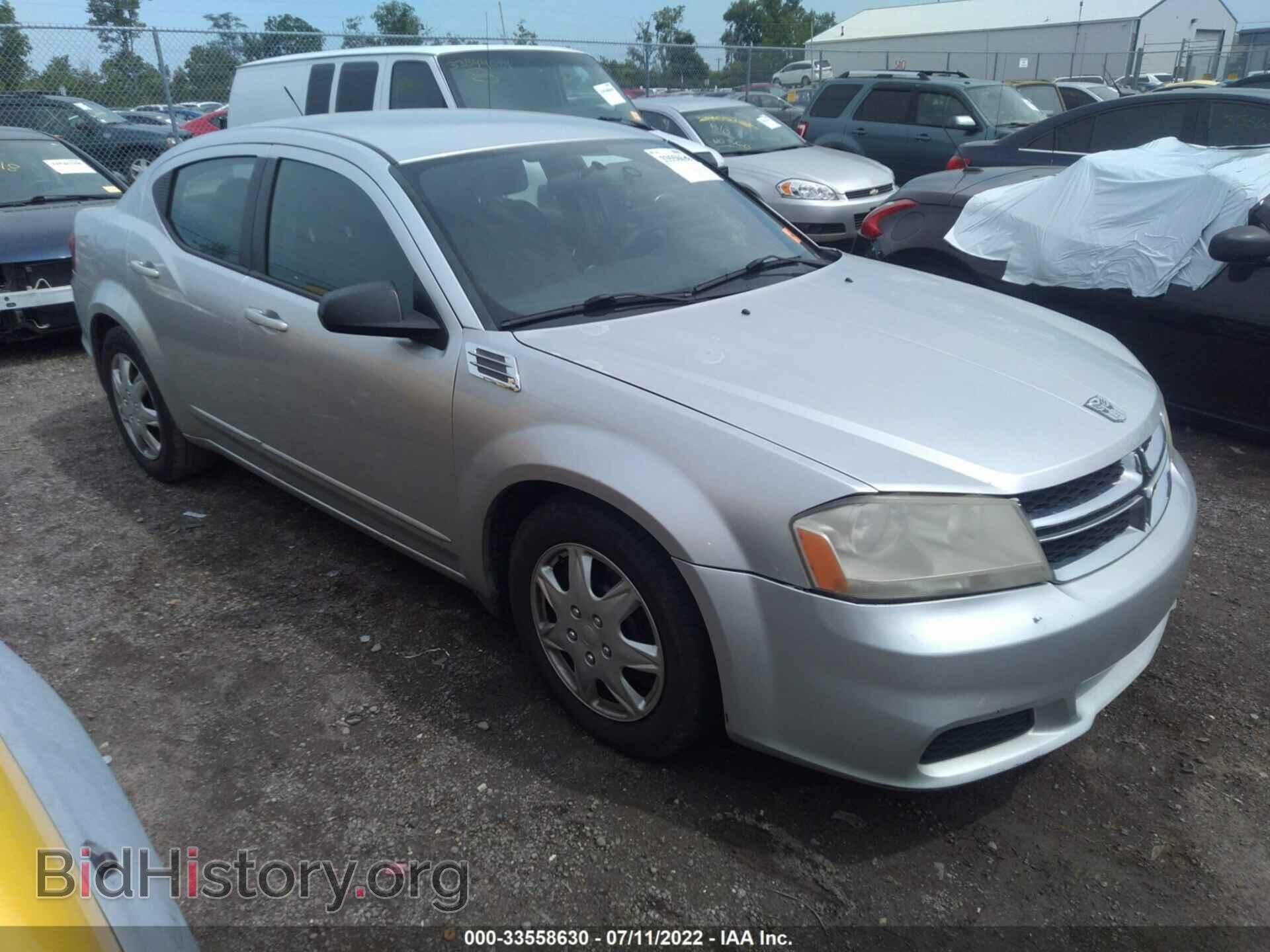 Photo 1C3CDZAB0CN242577 - DODGE AVENGER 2012