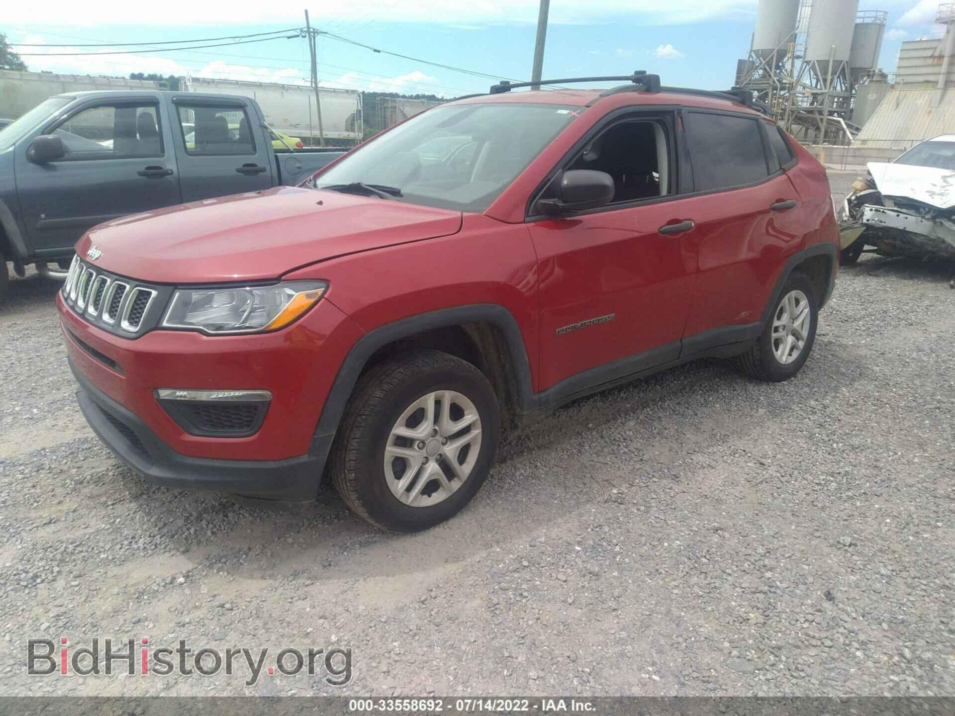 2017 JEEP COMPASS - VIN: 3C4NJDAB8HT635881 - Фото 2