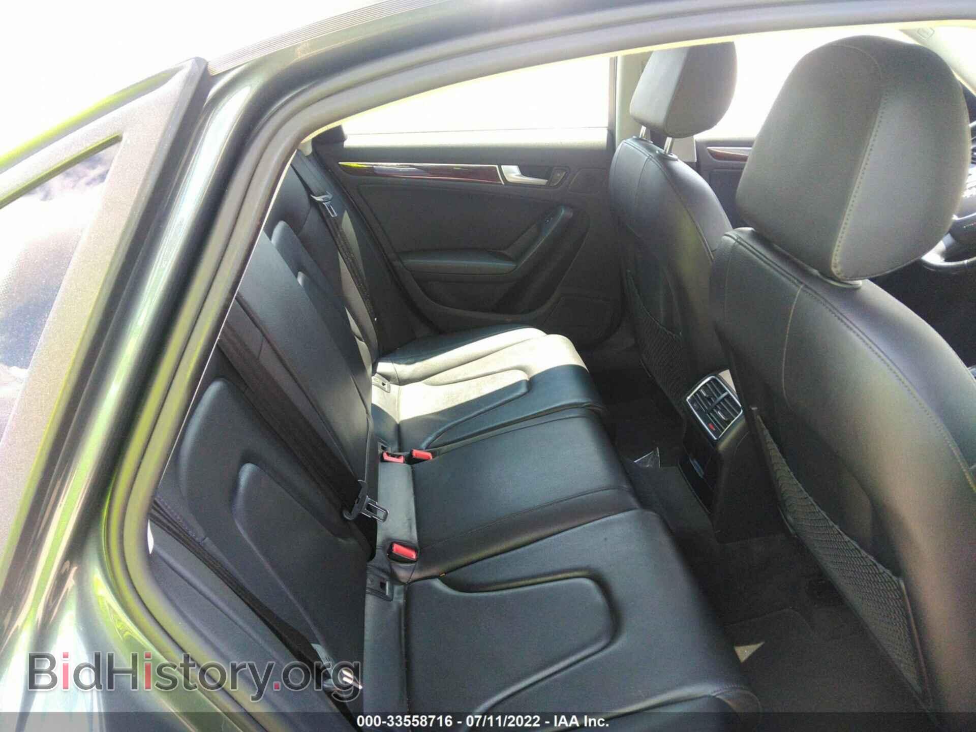 2012 AUDI A4 - VIN: WAUFFAFL7CA112449 - Фото 8