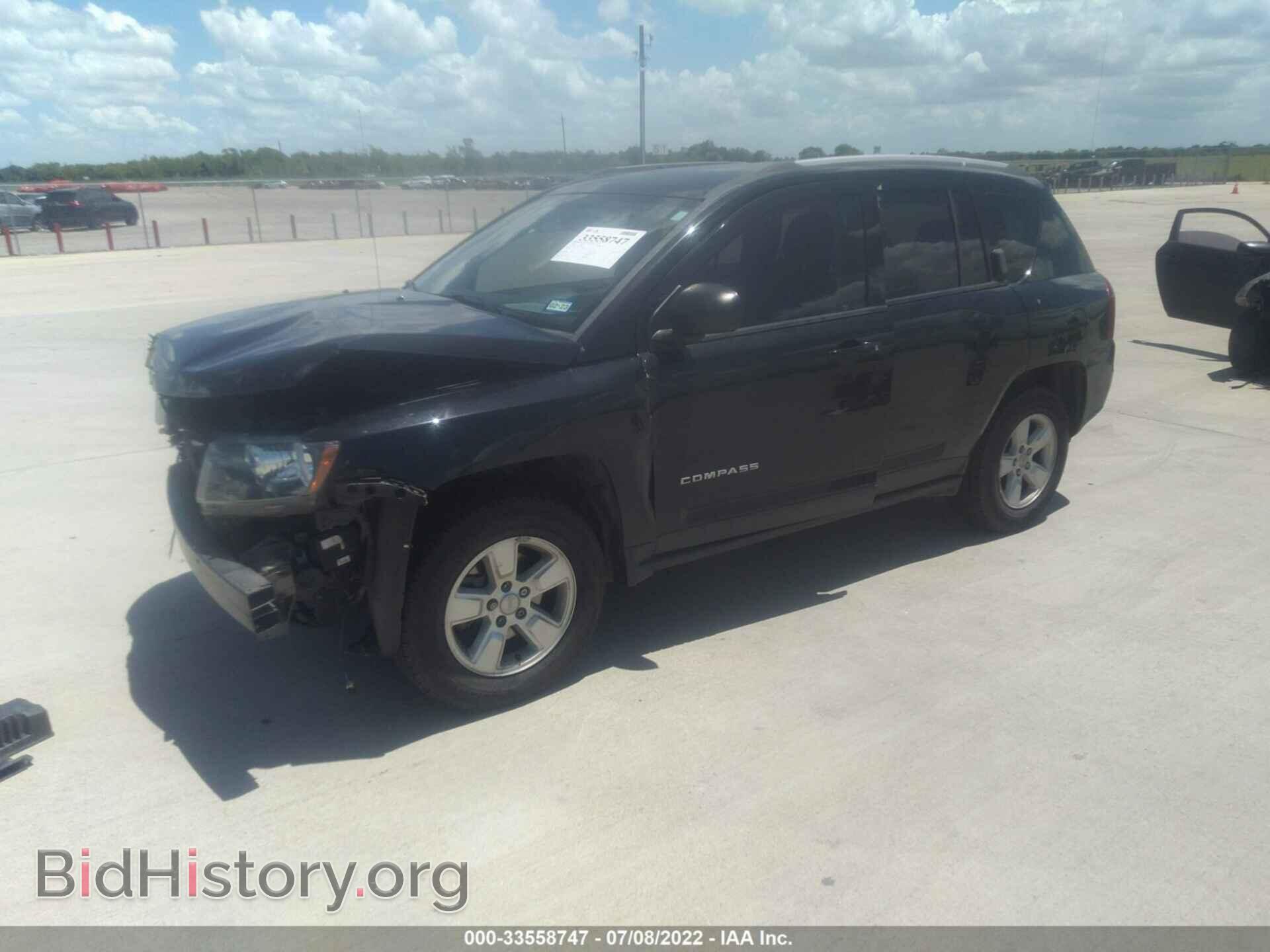 2016 JEEP COMPASS - VIN: 1C4NJCBA5GD774693 - Фото 2