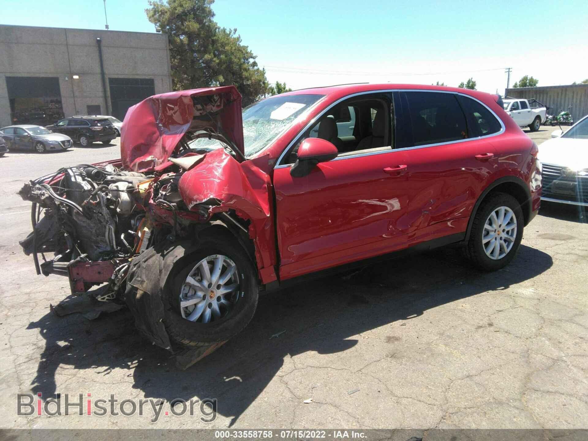 2014 PORSCHE CAYENNE - VIN: WP1AB2A23ELA58795 - Фото 2