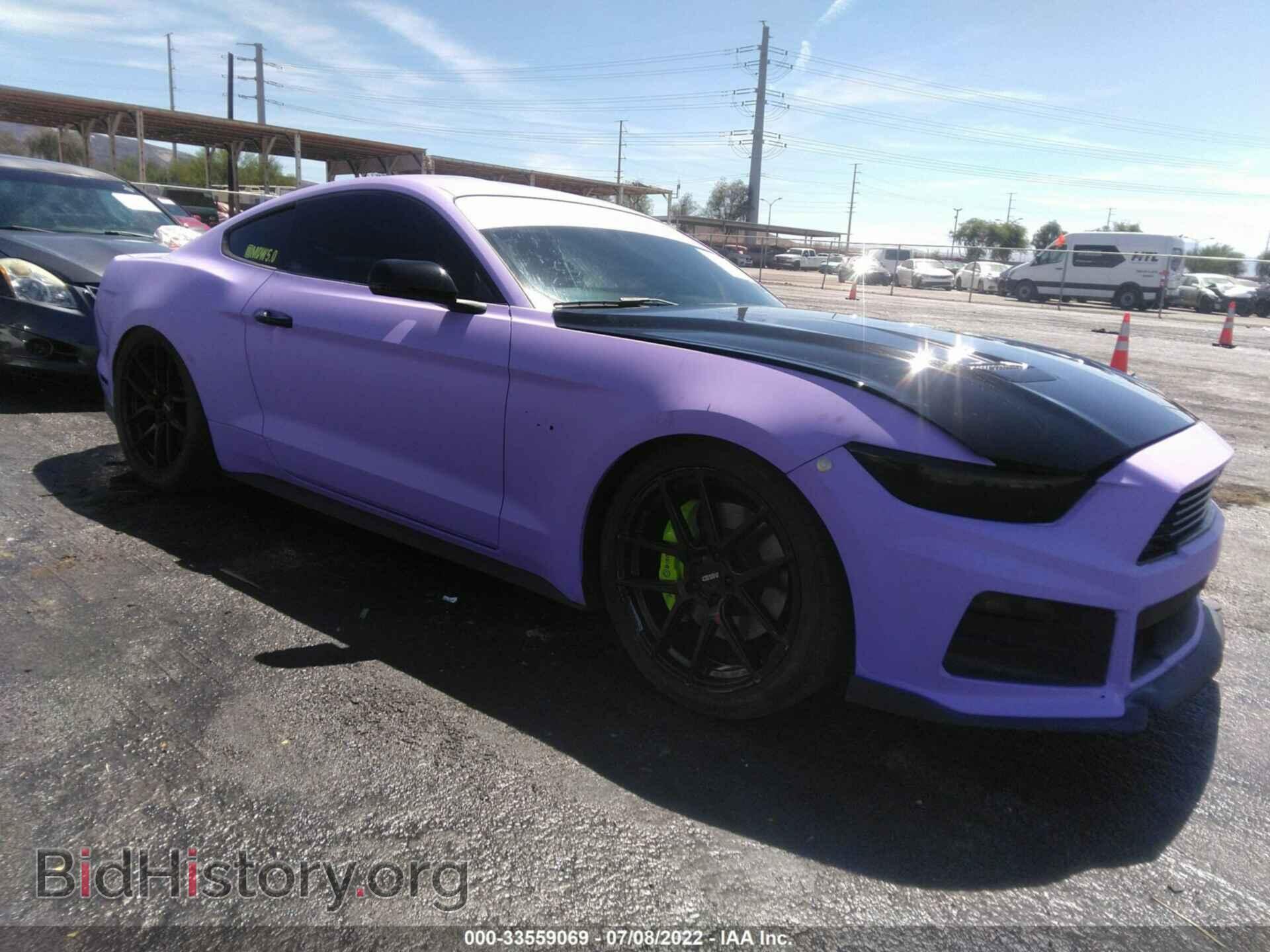 Фотография 1FA6P8CF1F5399992 - FORD MUSTANG 2015