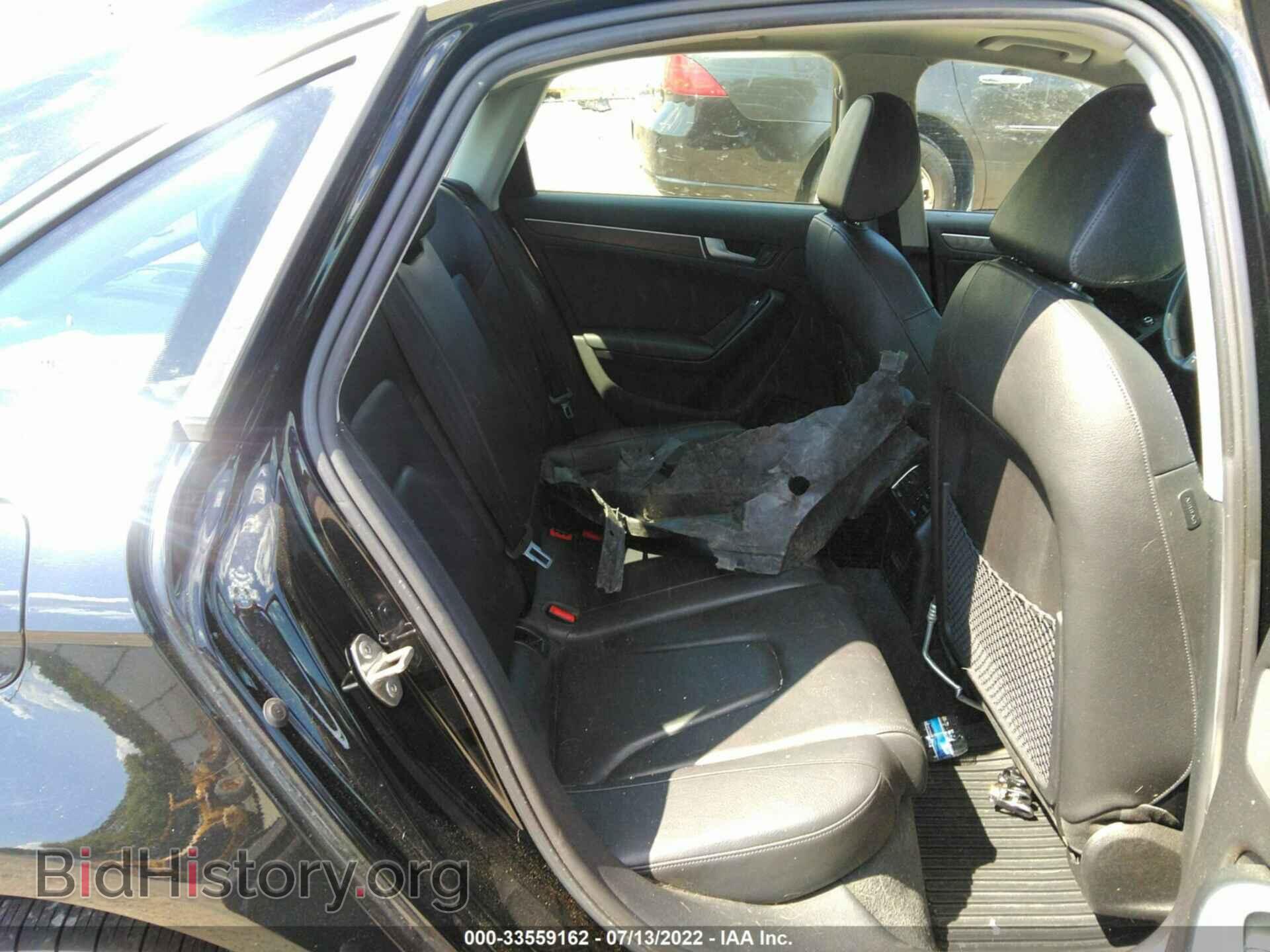 2013 AUDI A4 - VIN: WAUFFAFL3DN018322 - Фото 8