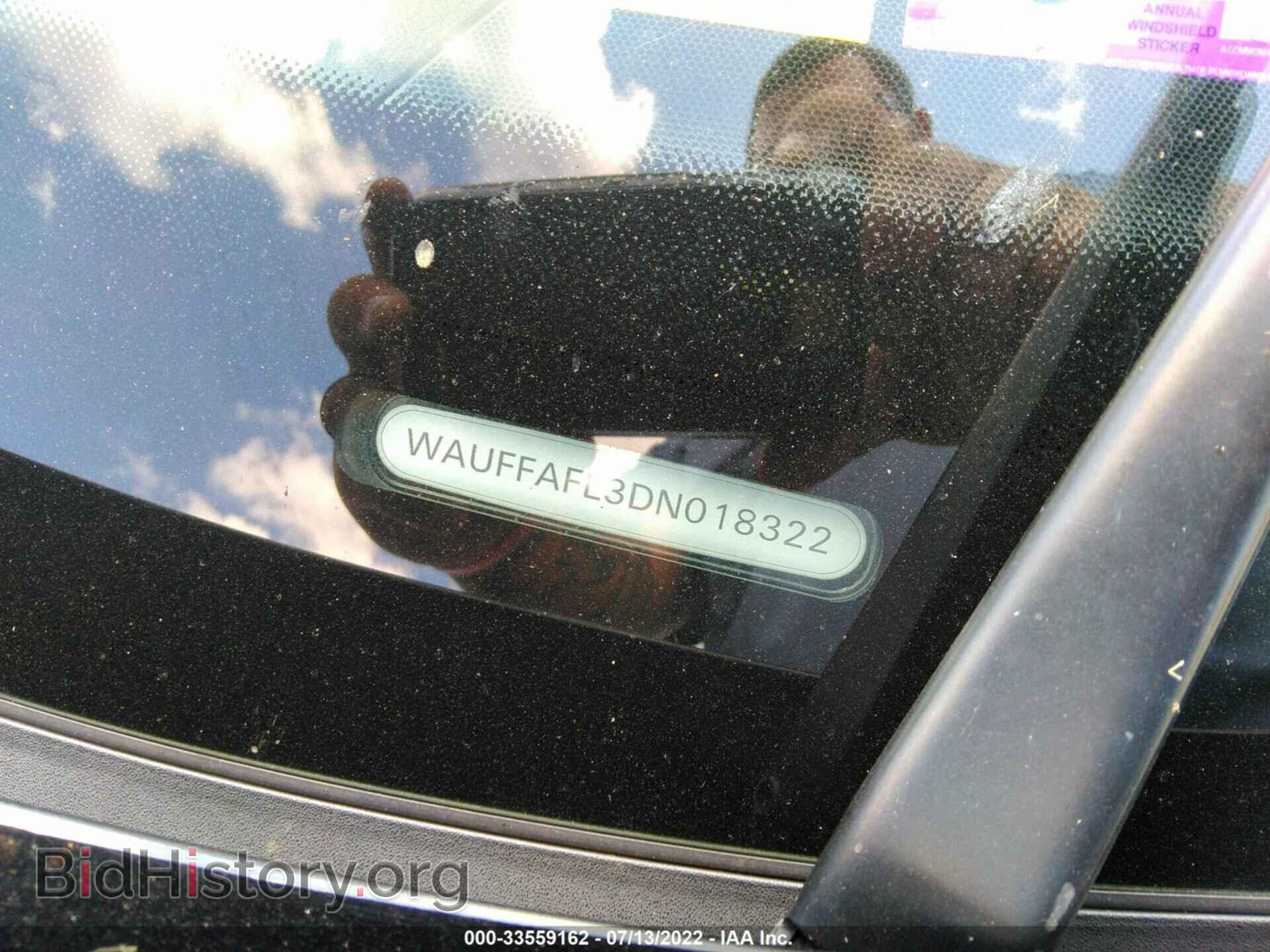2013 AUDI A4 - VIN: WAUFFAFL3DN018322 - Фото 9