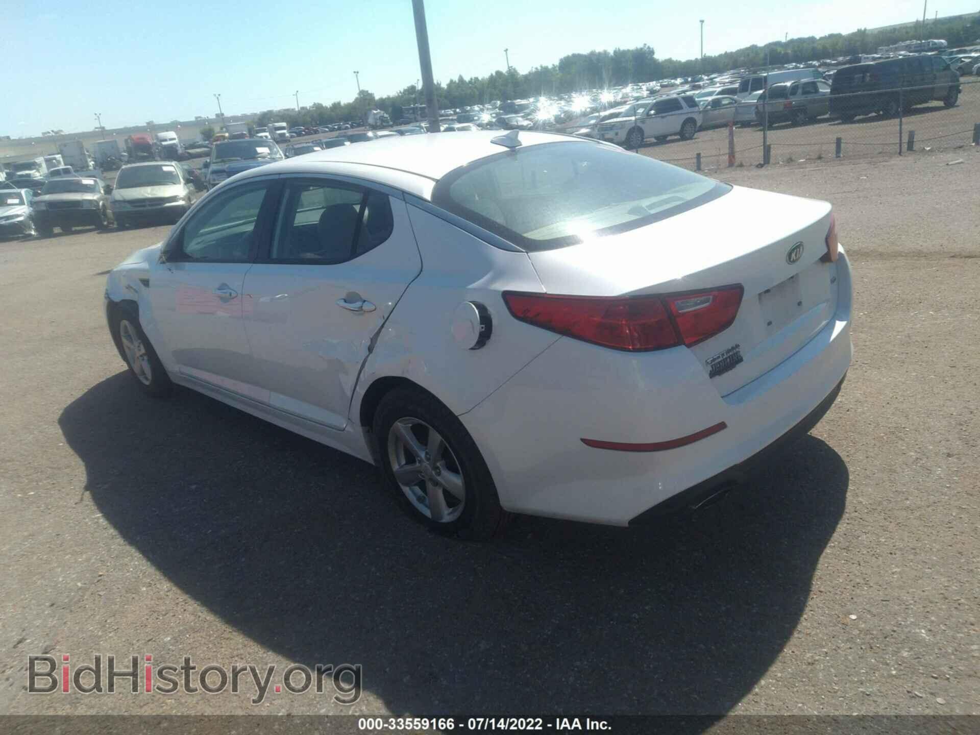 2015 KIA OPTIMA - VIN: 5XXGM4A77FG447891 - Фото 3