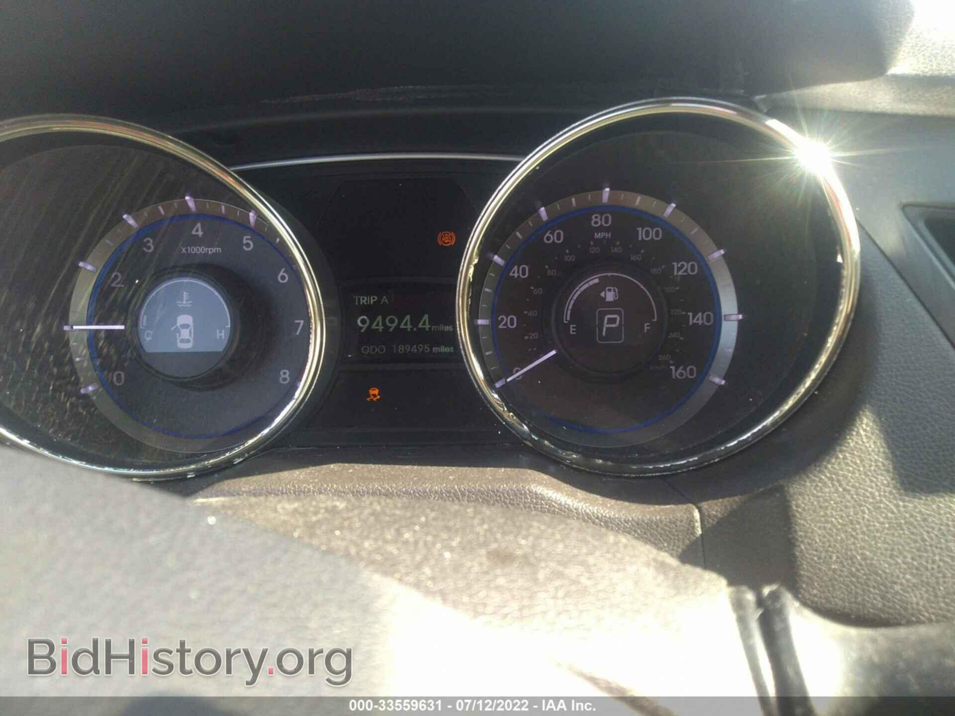 2012 HYUNDAI SONATA - VIN: 5NPEB4AC8CH310825 - Фото 7