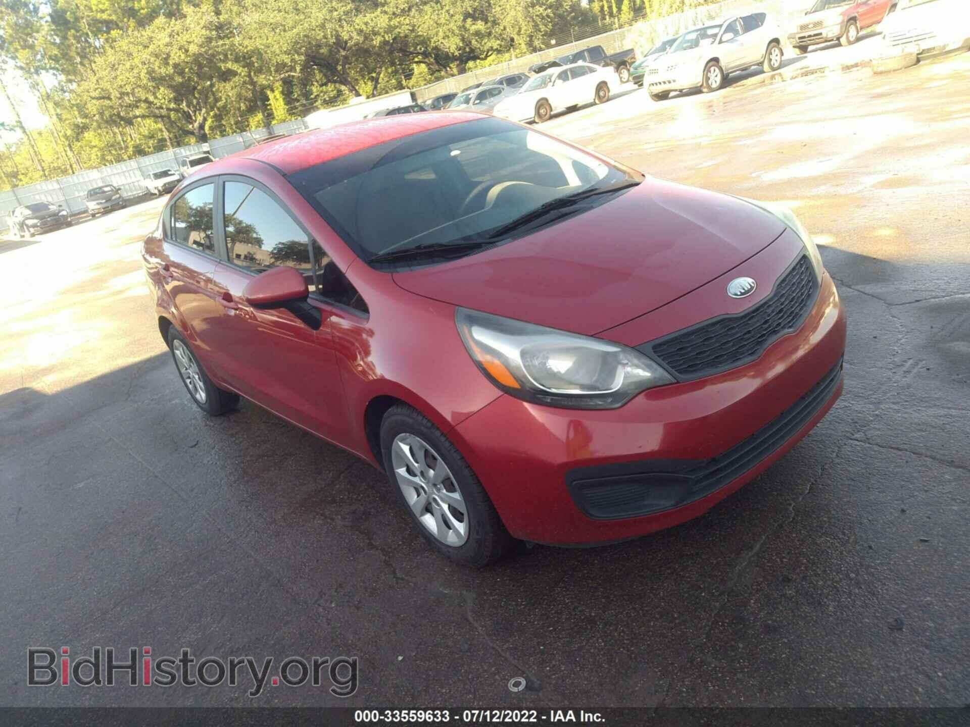 Photo KNADM4A30D6240655 - KIA RIO 2013