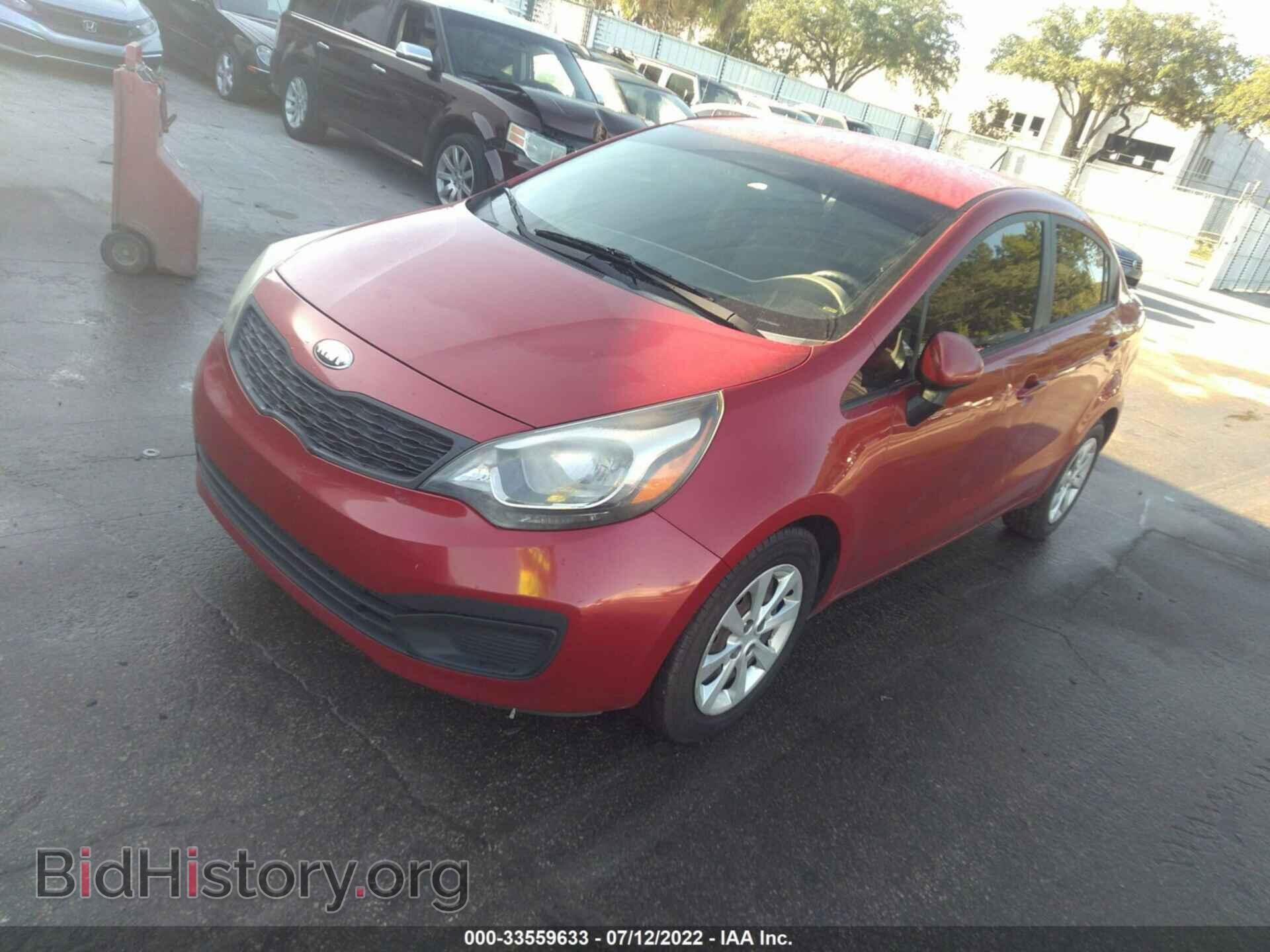 2013 KIA RIO - VIN: KNADM4A30D6240655 - Photo 2