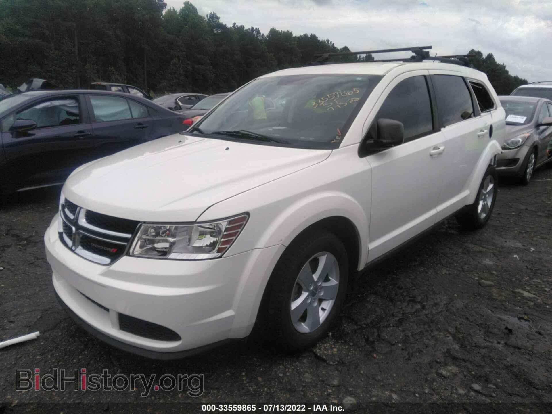 2014 DODGE JOURNEY - VIN: 3C4PDCAB3ET154748 - Фото 2
