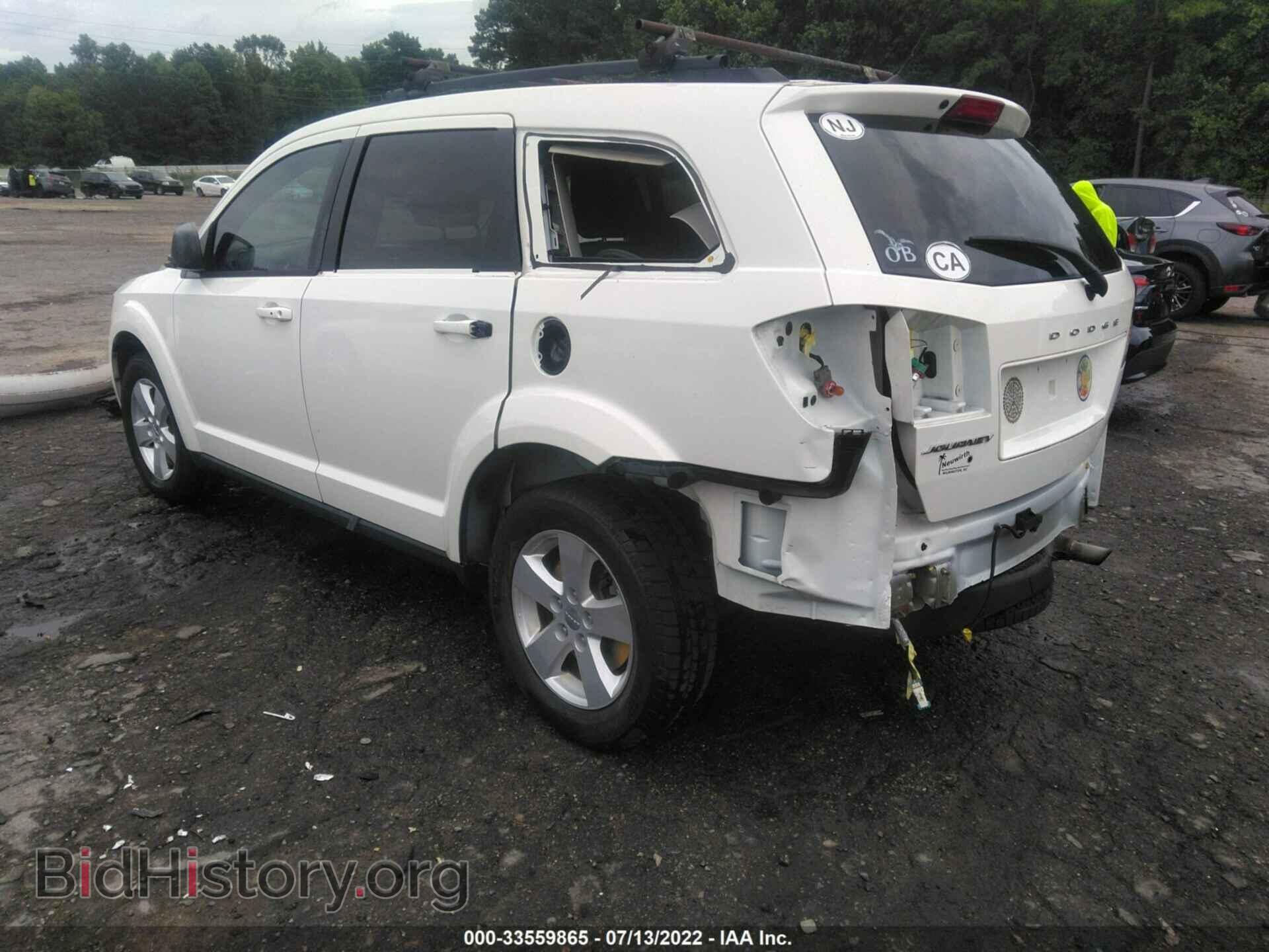 2014 DODGE JOURNEY - VIN: 3C4PDCAB3ET154748 - Фото 3