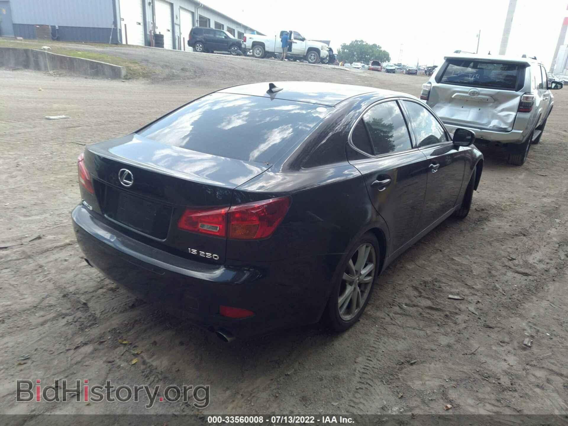2007 LEXUS IS 250 - VIN: JTHBK262572052468 - Фото 4