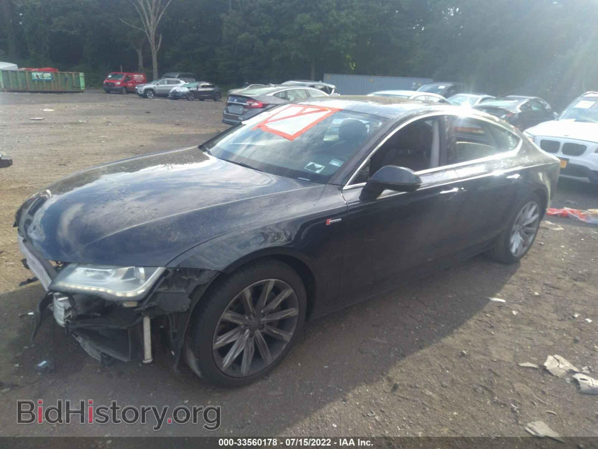2013 AUDI A7 - VIN: WAUYGAFC5DN062652 - Photo 2