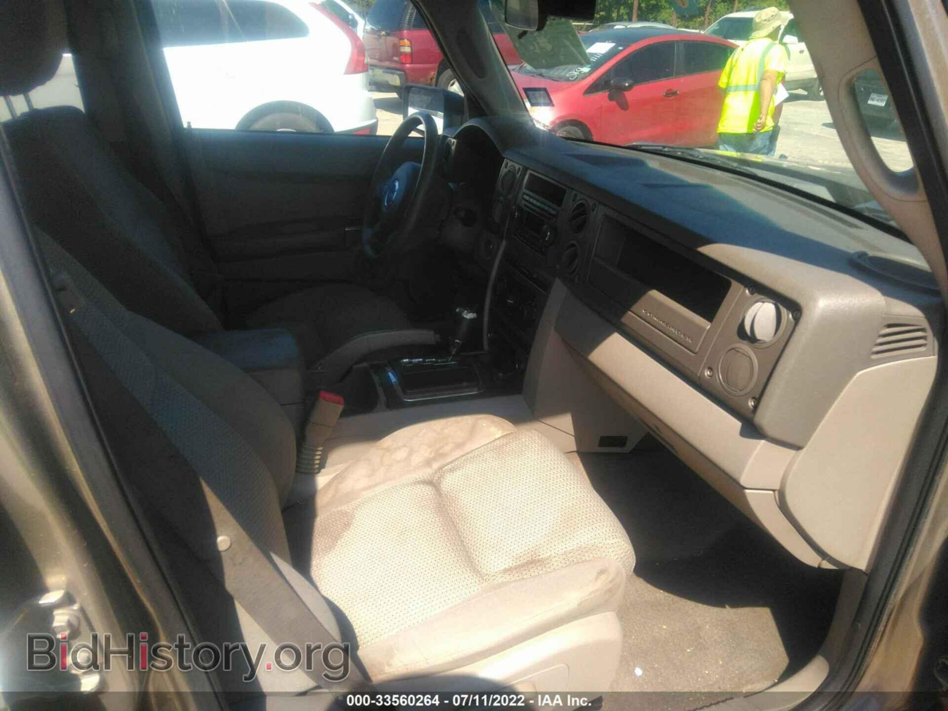2006 JEEP COMMANDER - VIN: 1J8HH48N76C289414 - Фото 5