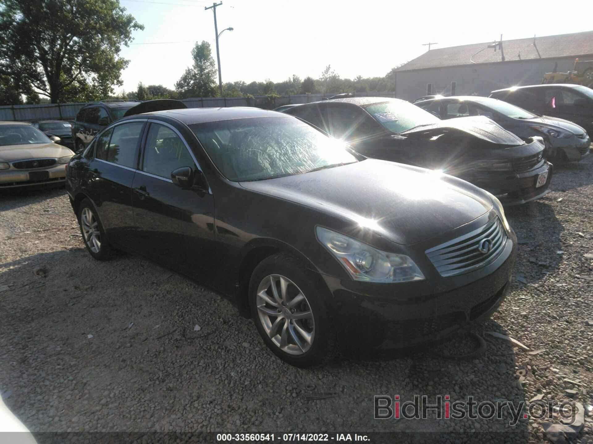 Photo JNKCV61F09M360054 - INFINITI G37 SEDAN 2009