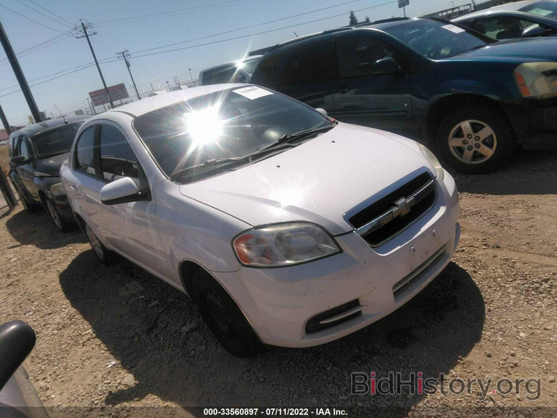 Photo KL1TD5DE1AB110296 - CHEVROLET AVEO 2010