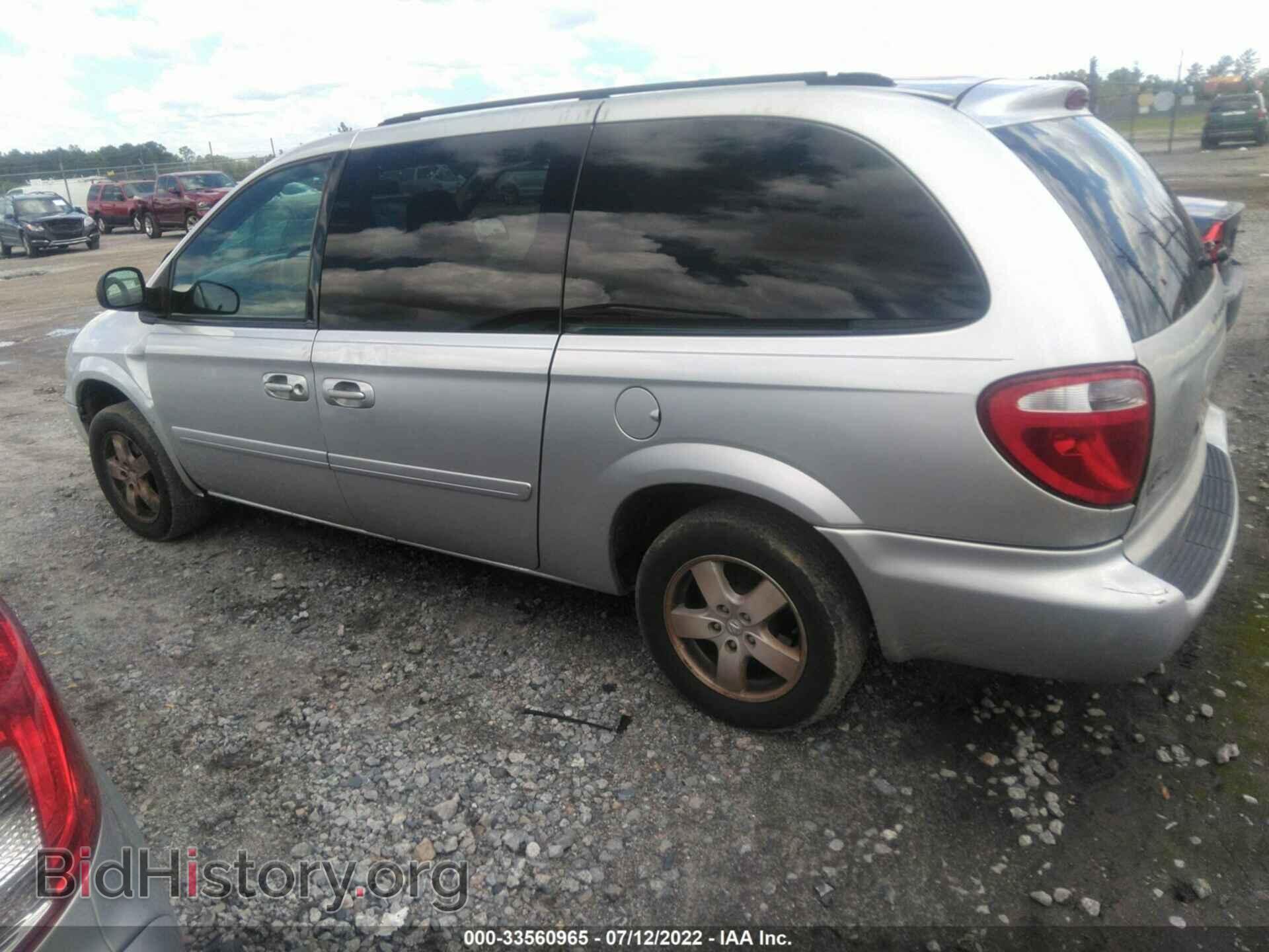 2006 DODGE GRAND CARAVAN - VIN: 2D4GP44L76R744721 - Фото 3