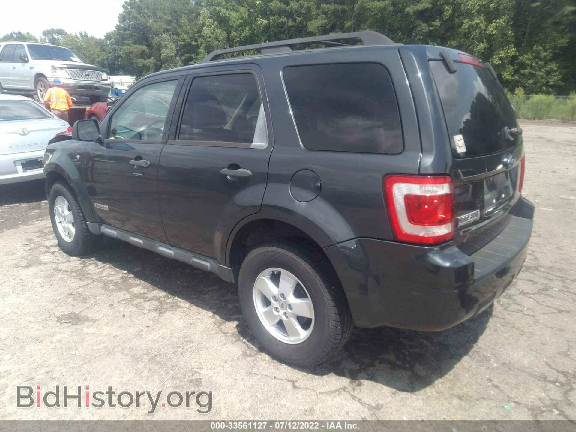 2008 FORD ESCAPE - VIN: 1FMCU03188KB25863 - Фото 3