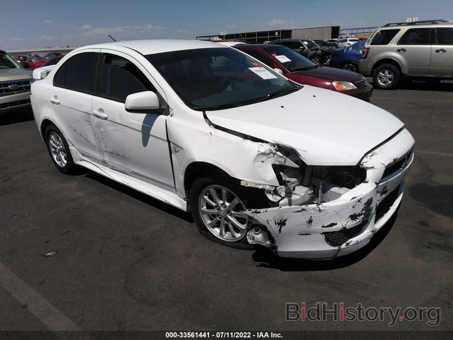 Photo JA32U2FU1CU028422 - MITSUBISHI LANCER 2012