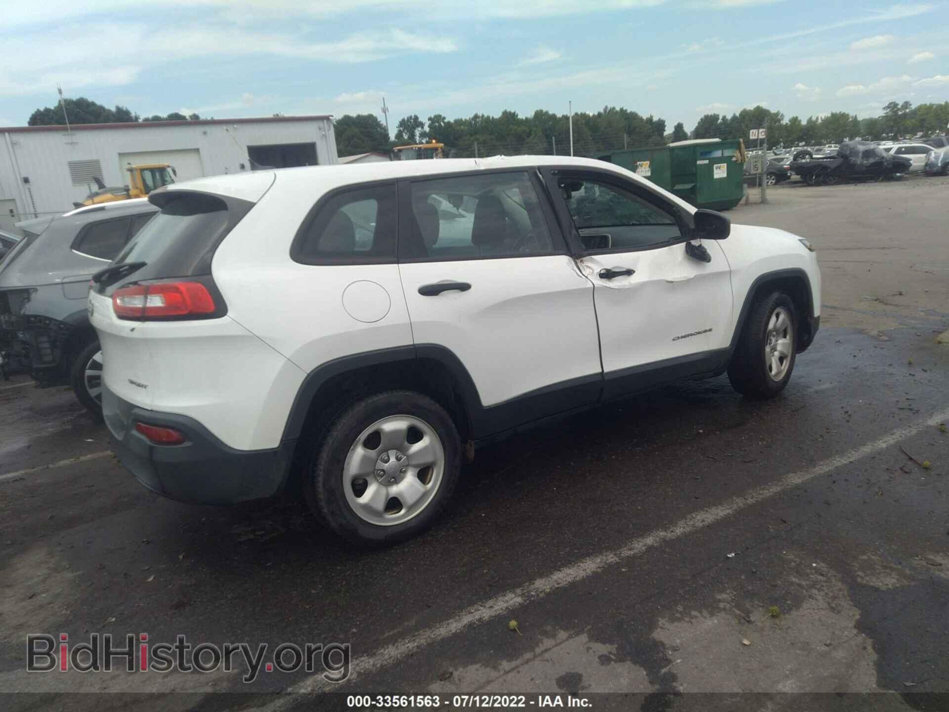 2015 JEEP CHEROKEE - VIN: 1C4PJLAB1FW669882 - Фото 4