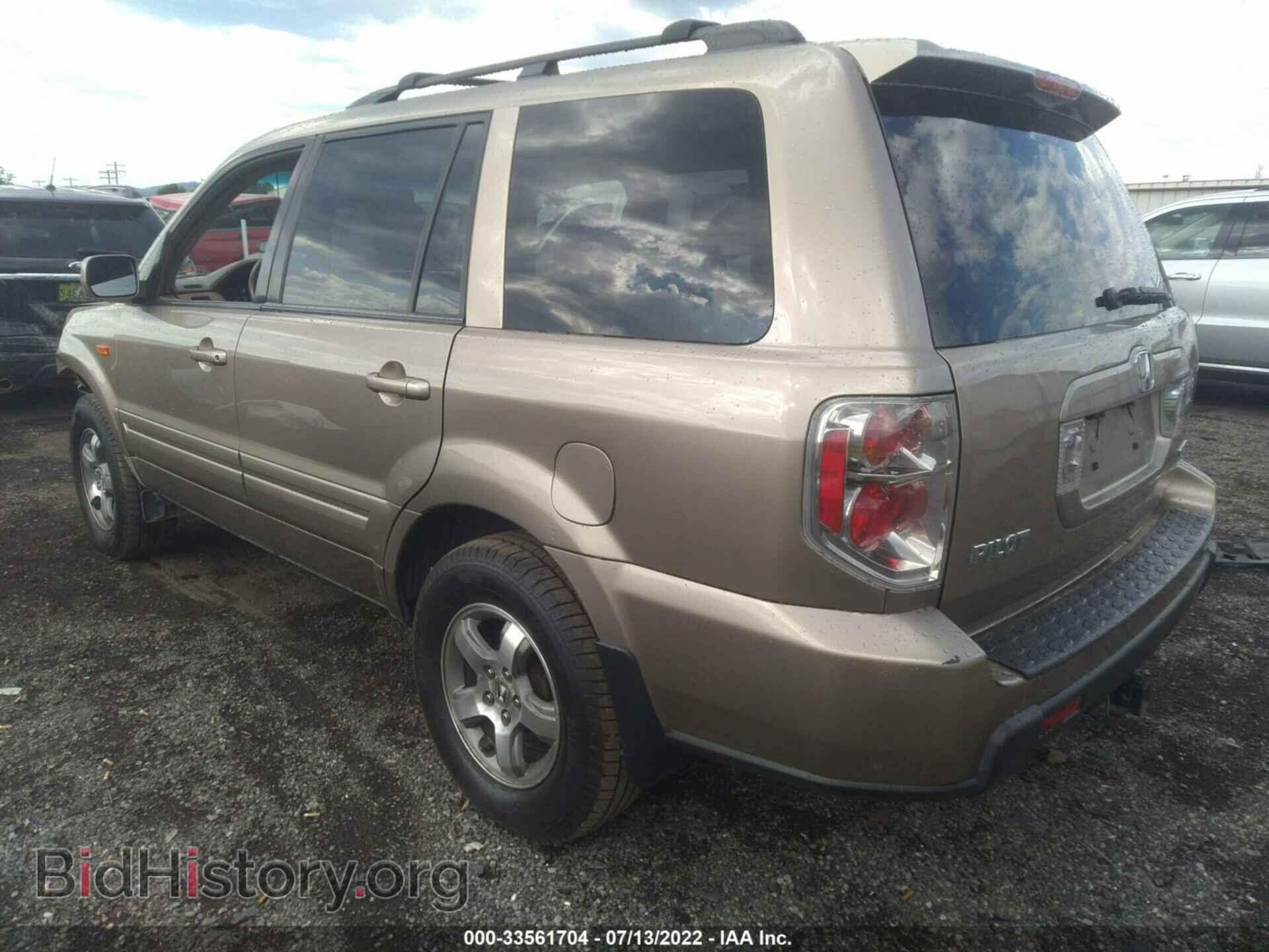 2006 HONDA PILOT - VIN: 2HKYF185X6H512254 - Фото 3
