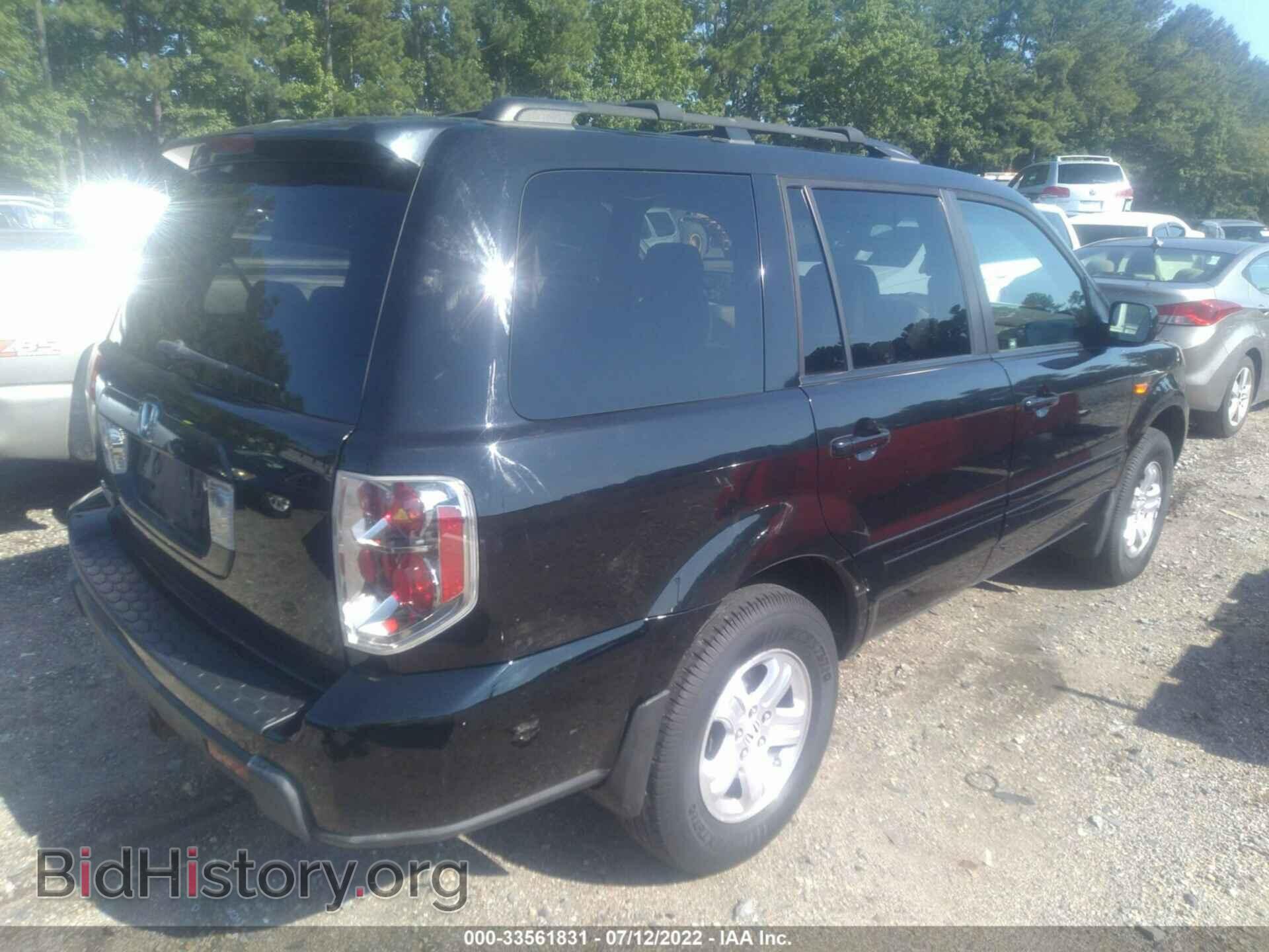 2008 HONDA PILOT - VIN: 5FNYF28258B002164 - Фото 4