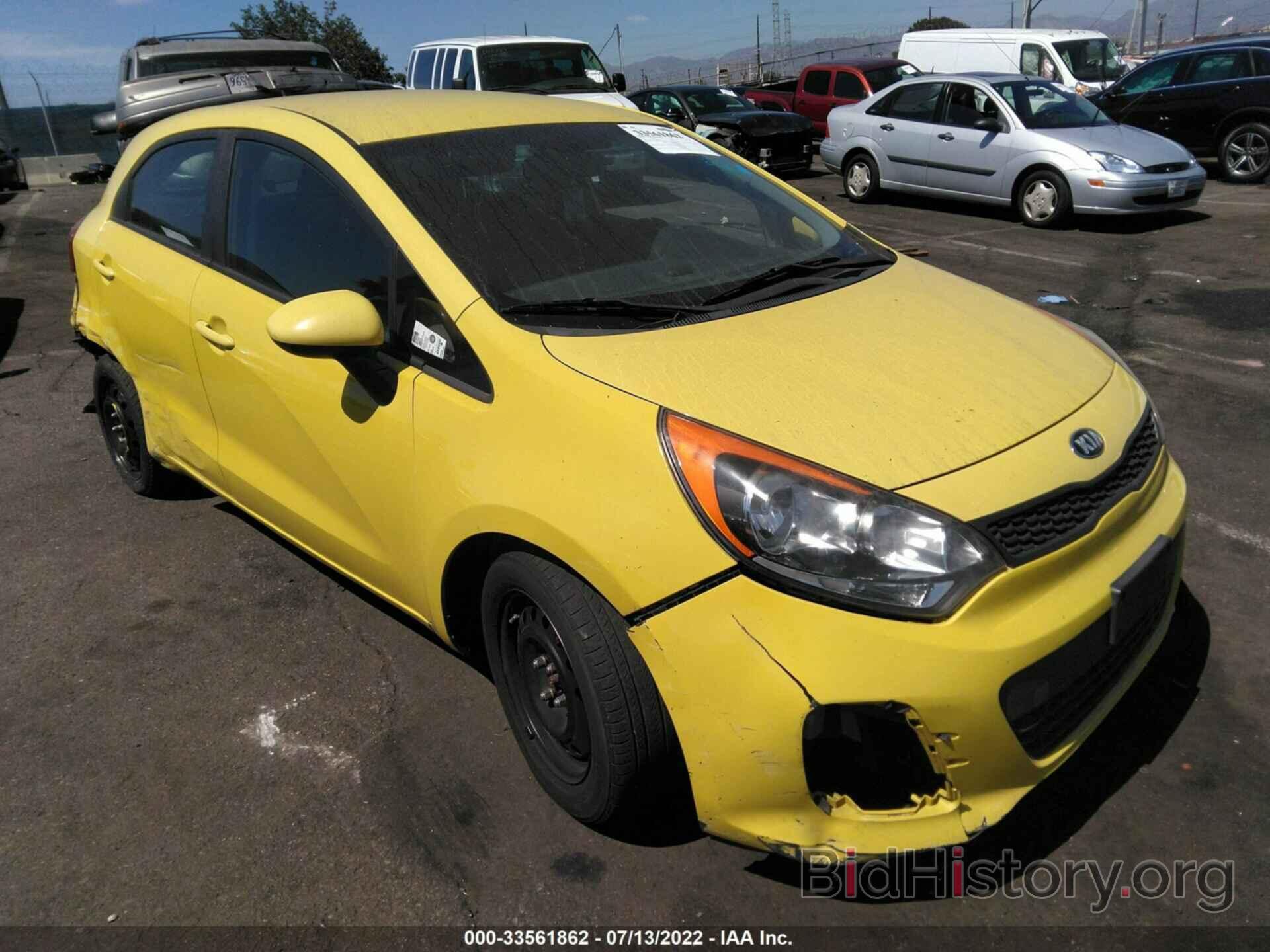 Photo KNADM5A37G6687929 - KIA RIO 2016