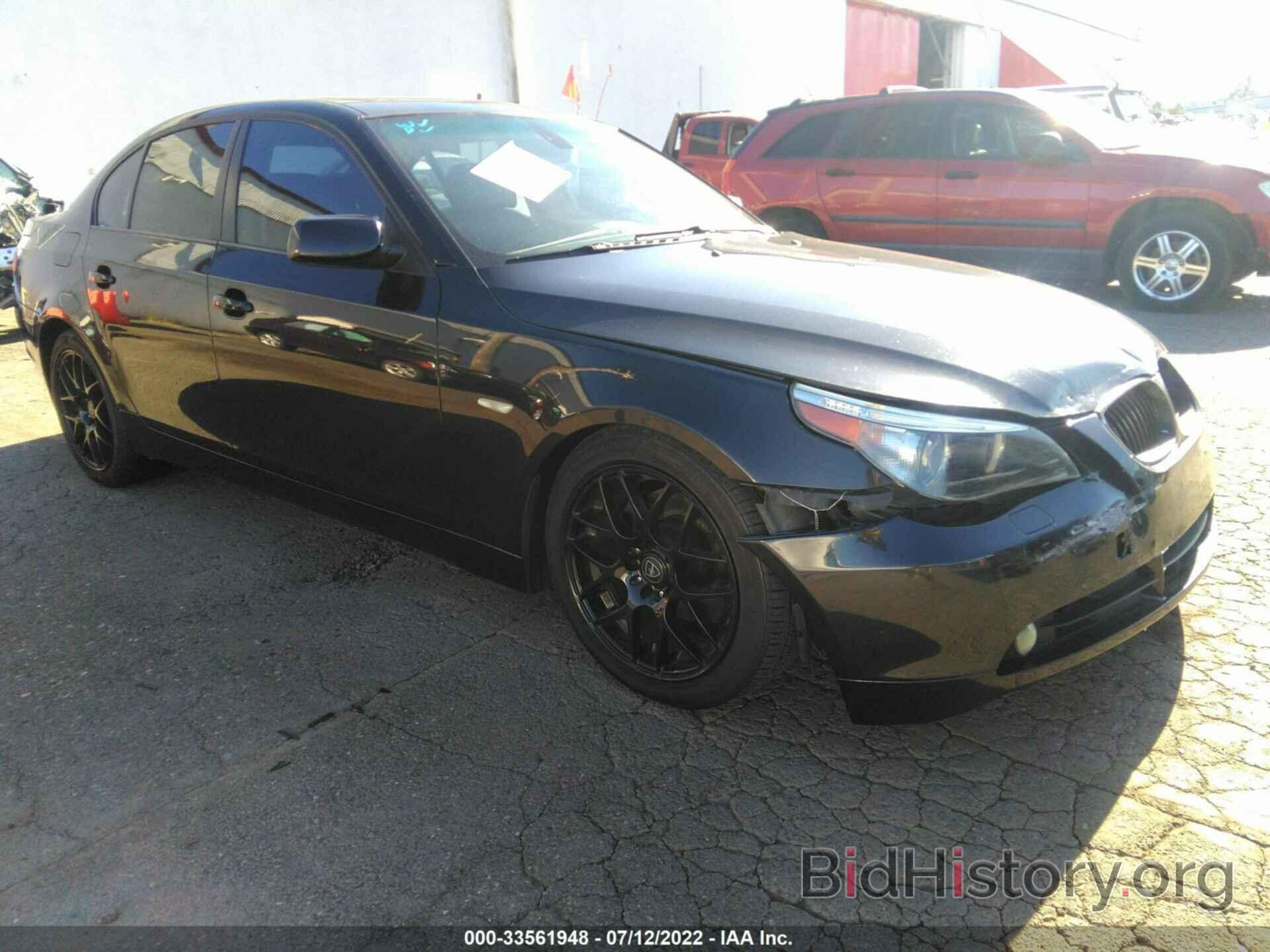 Photo WBANE53507CW66616 - BMW 5 SERIES 2007