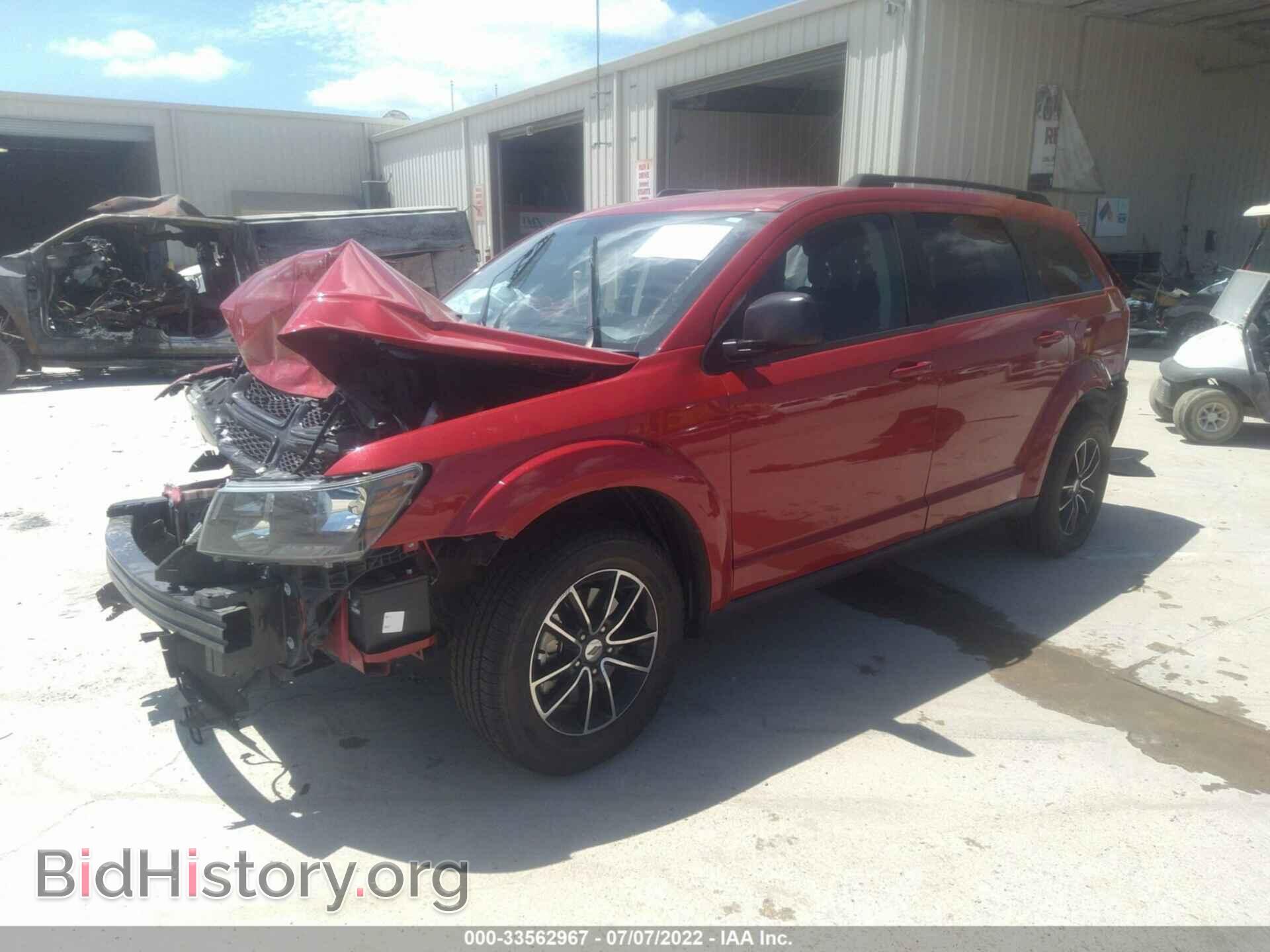 2018 DODGE JOURNEY - VIN: 3C4PDCAB7JT309540 - Фото 2