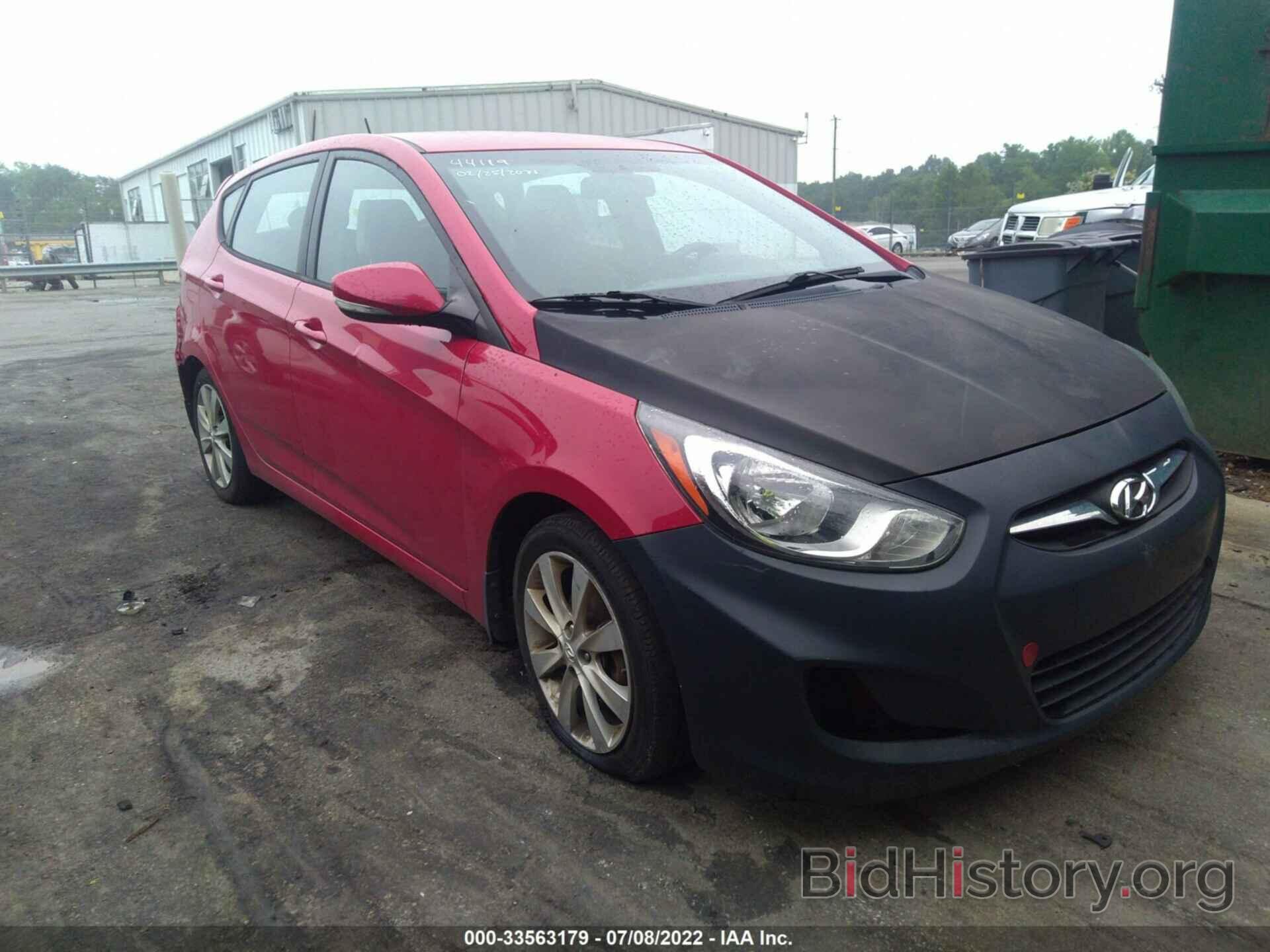 Photo KMHCU5AE8DU104657 - HYUNDAI ACCENT 2013