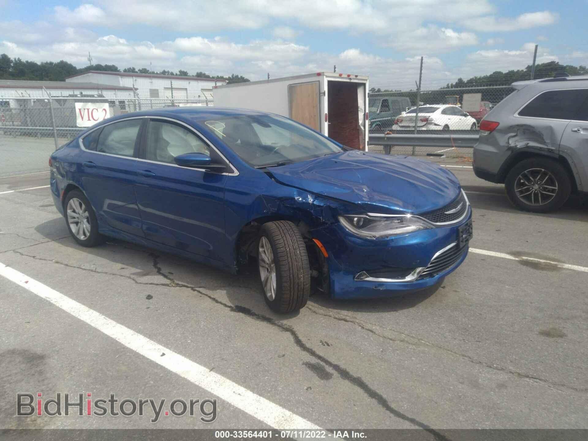 Фотография 1C3CCCABXFN633367 - CHRYSLER 200 2015