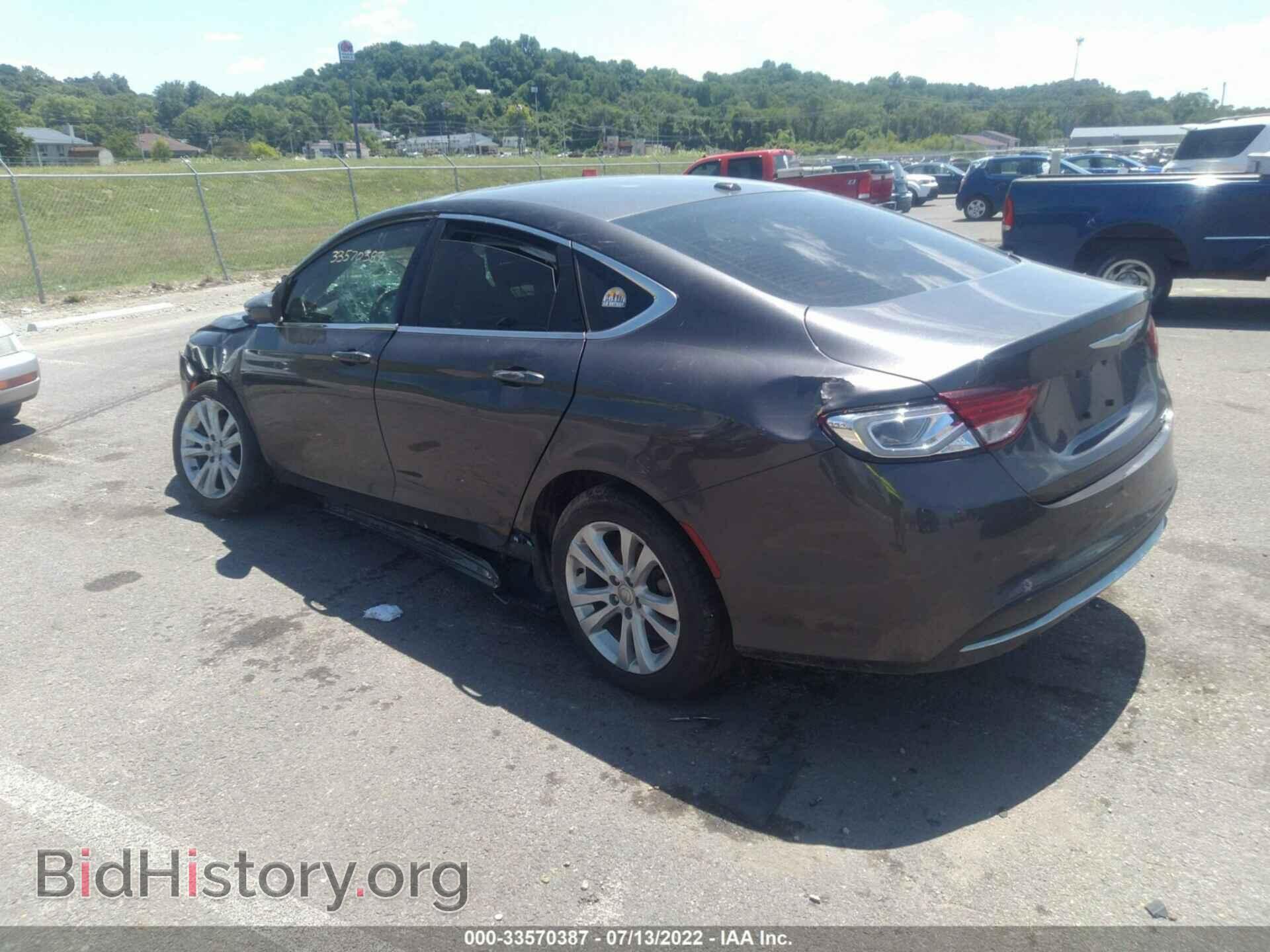 2015 CHRYSLER 200 - VIN: 1C3CCCAB2FN739036 - Фото 3