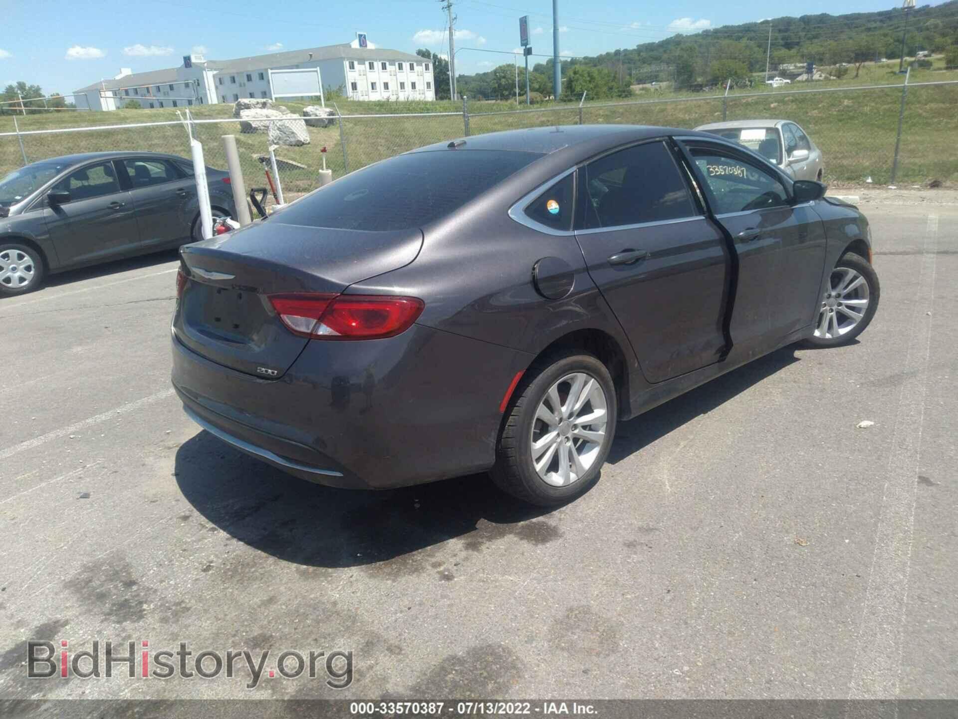 2015 CHRYSLER 200 - VIN: 1C3CCCAB2FN739036 - Фото 4