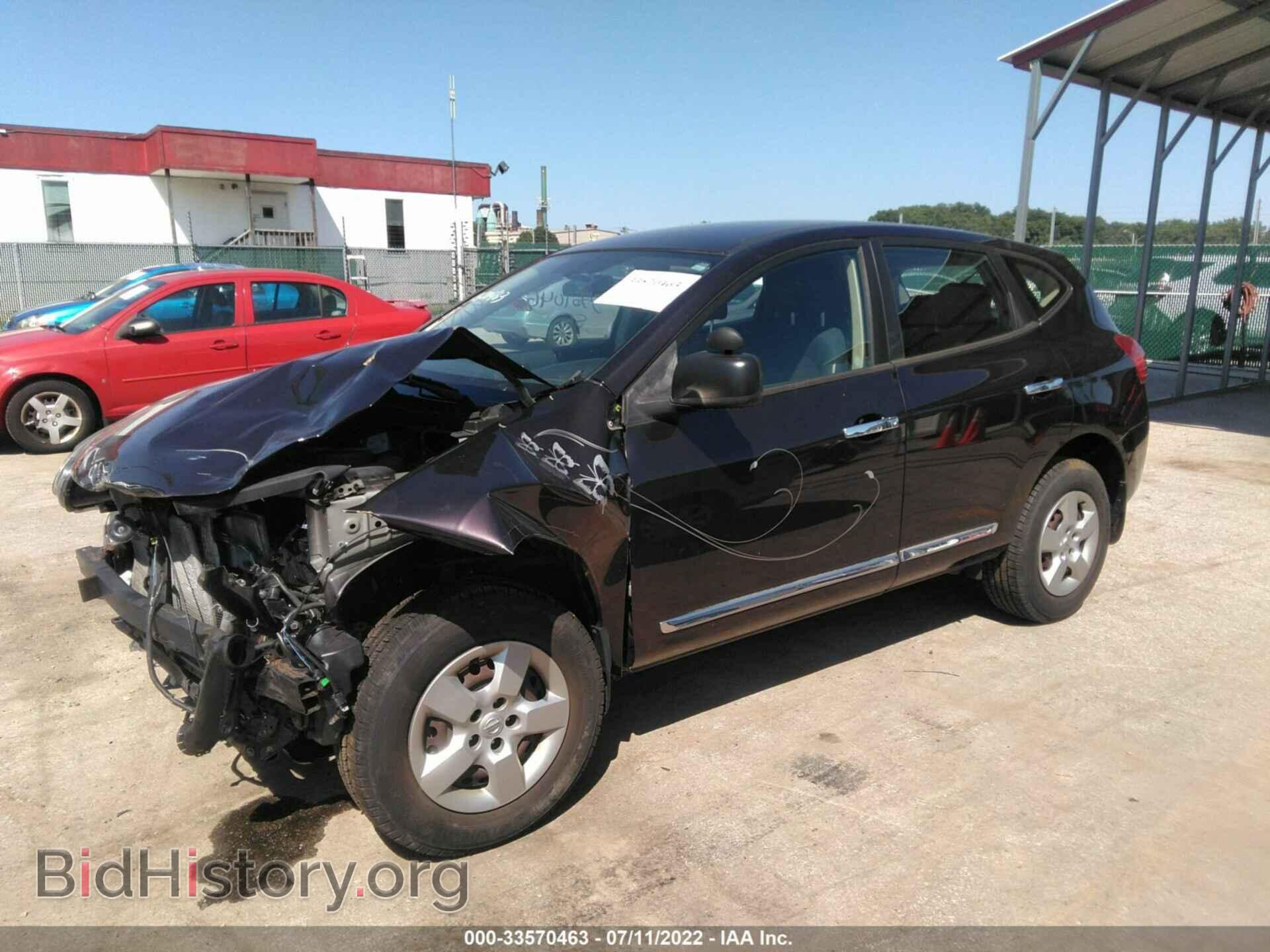 2014 NISSAN ROGUE SELECT - VIN: JN8AS5MV2EW705487 - Фото 2