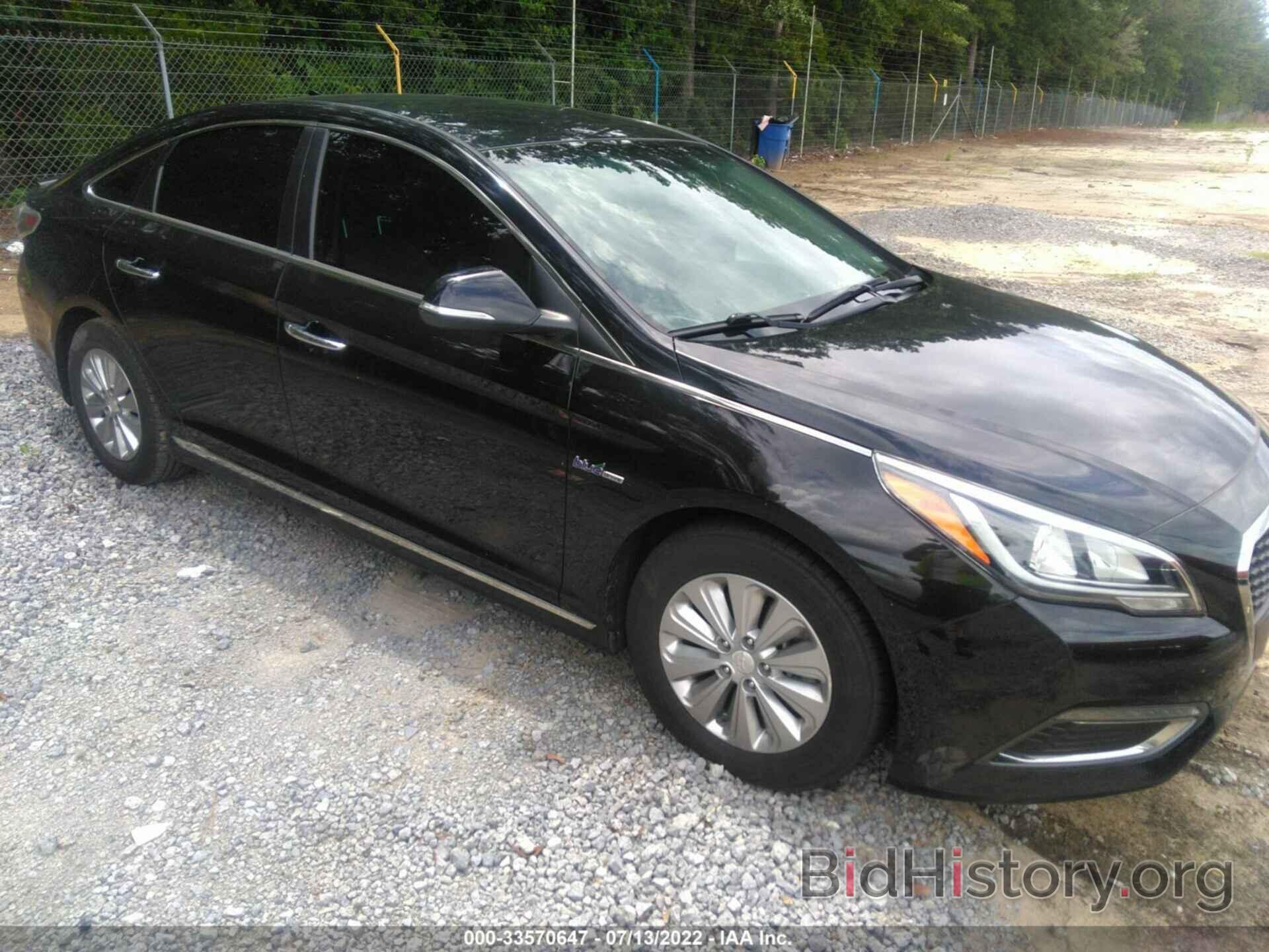 Photo KMHE24L15HA048493 - HYUNDAI SONATA HYBRID 2017