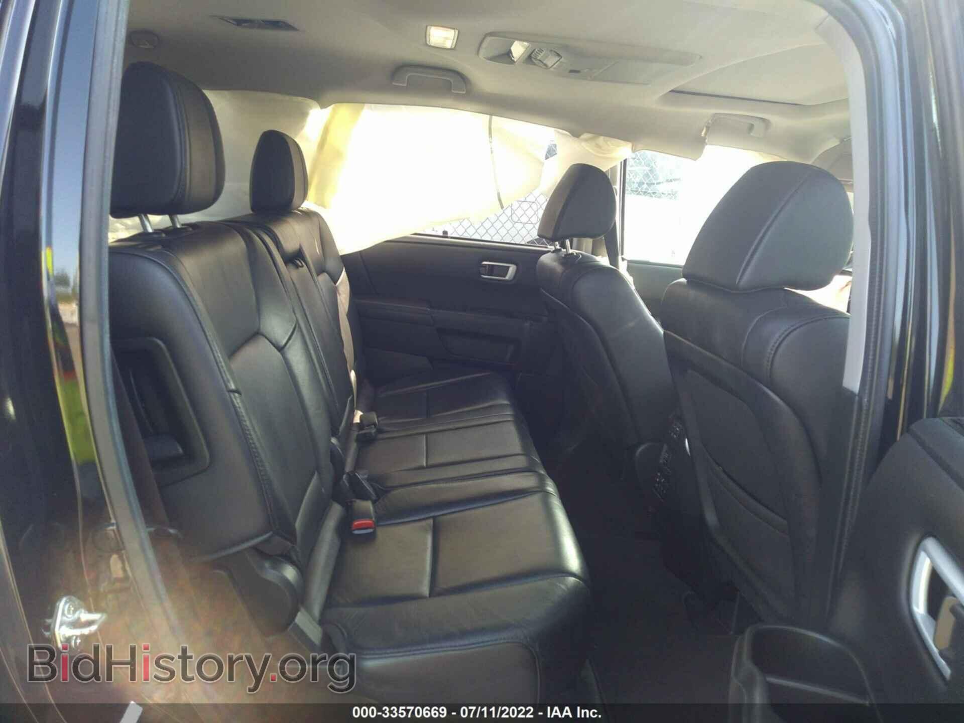 2013 HONDA PILOT - VIN: 5FNYF4H95DB018660 - Фото 8
