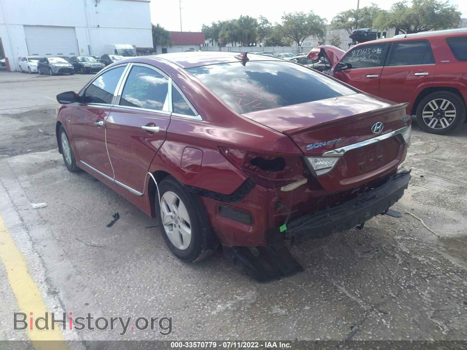 2012 HYUNDAI SONATA - VIN: KMHEC4A42CA046803 - Фото 3