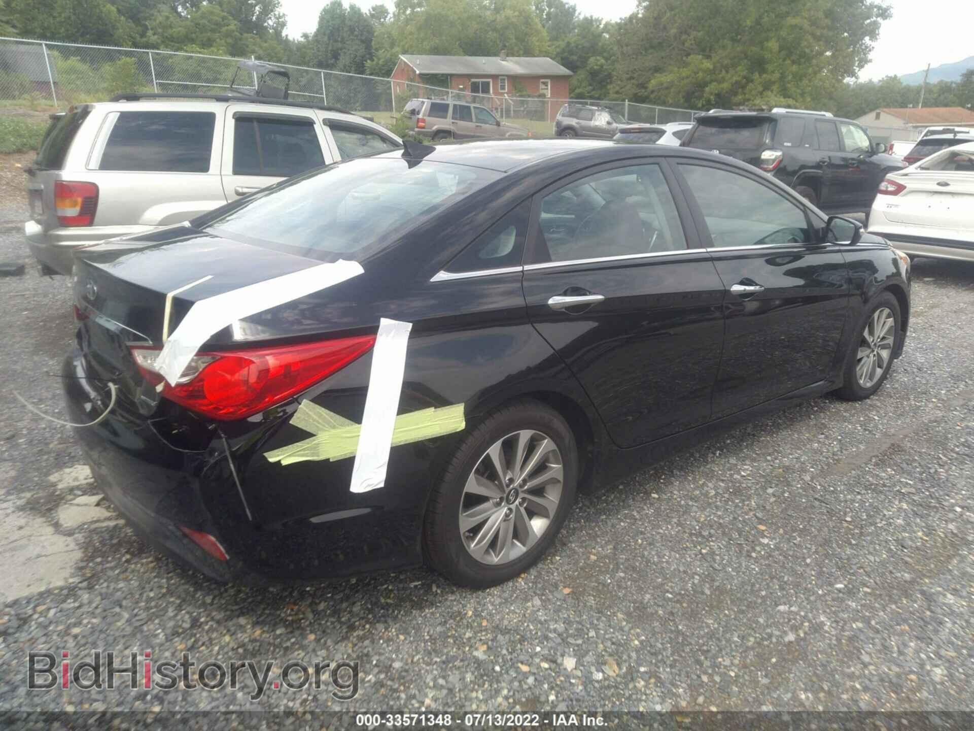 2014 HYUNDAI SONATA - VIN: 5NPEC4AC0EH817976 - Фото 4