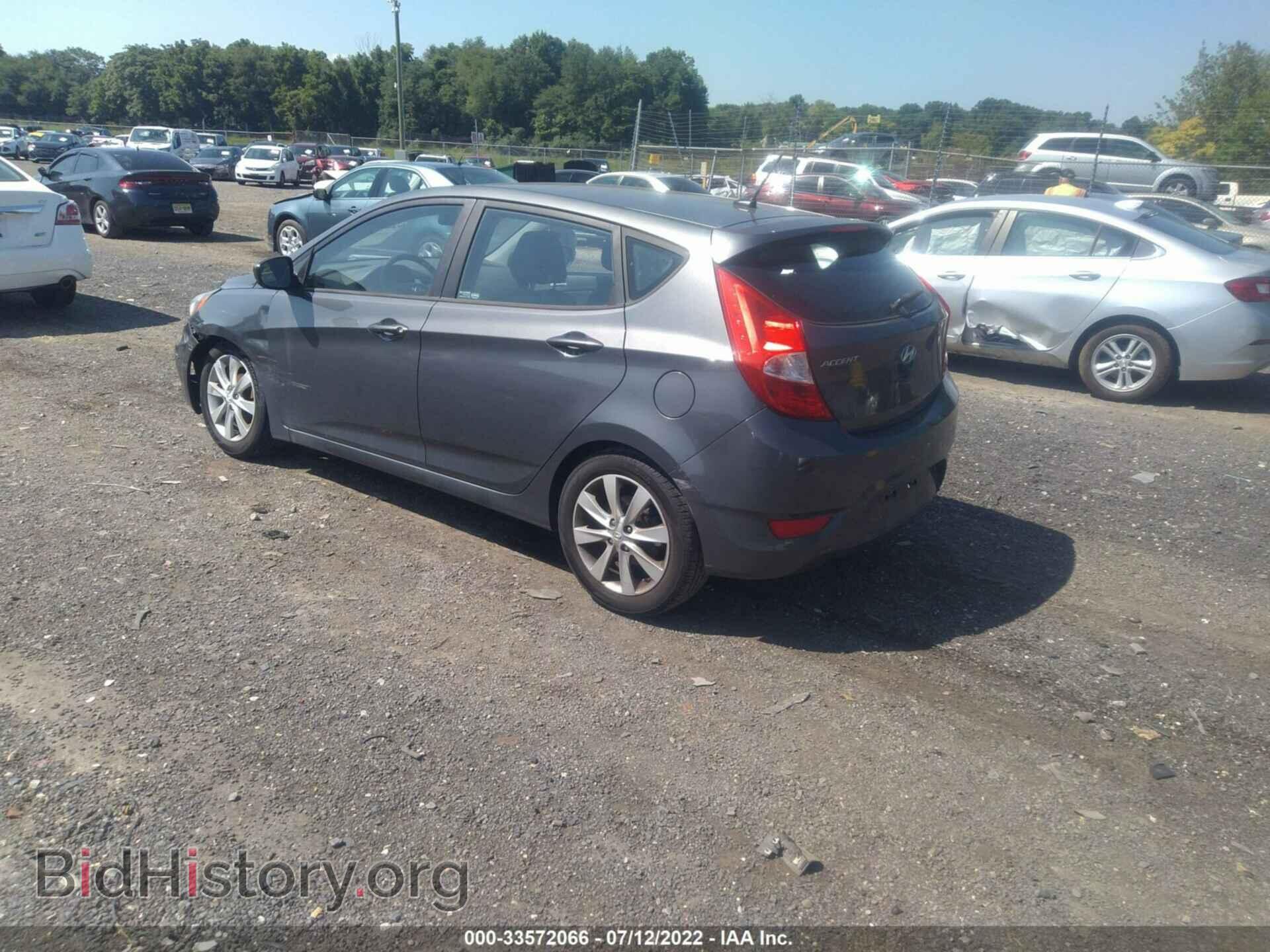 2012 HYUNDAI ACCENT - VIN: KMHCU5AE2CU019599 - Фото 3