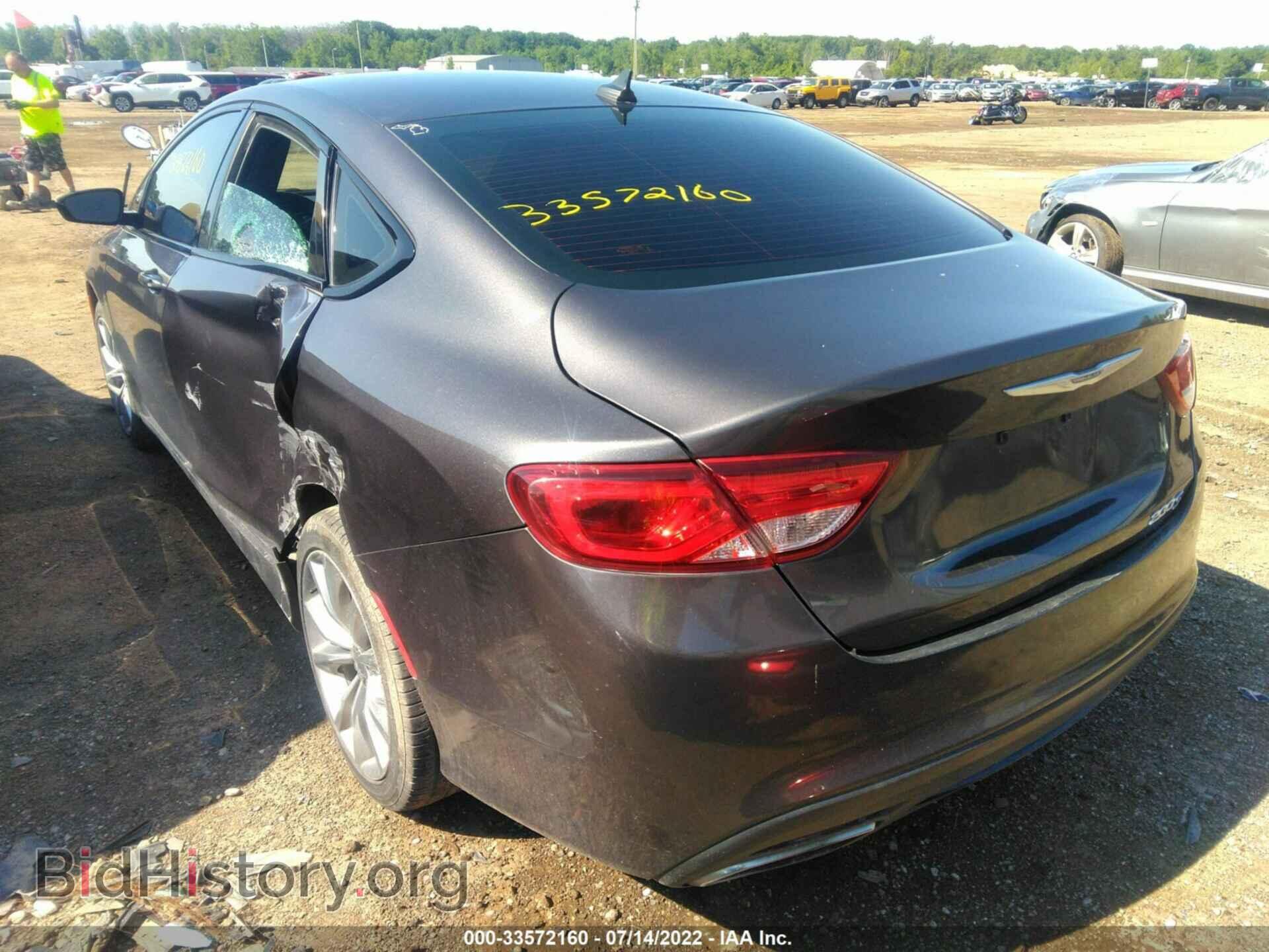 2015 CHRYSLER 200 - VIN: 1C3CCCBB4FN739117 - Фото 3