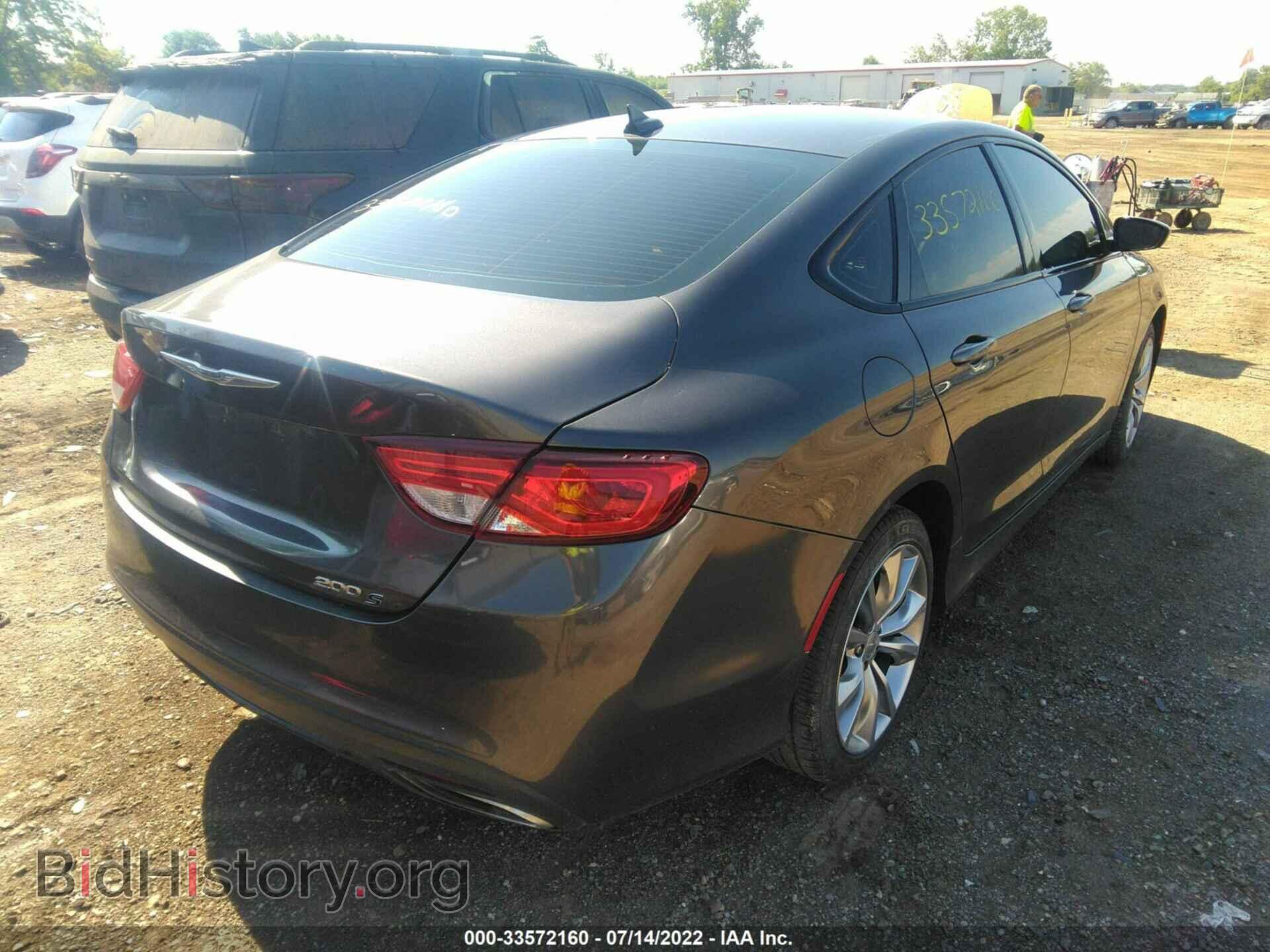 2015 CHRYSLER 200 - VIN: 1C3CCCBB4FN739117 - Фото 4