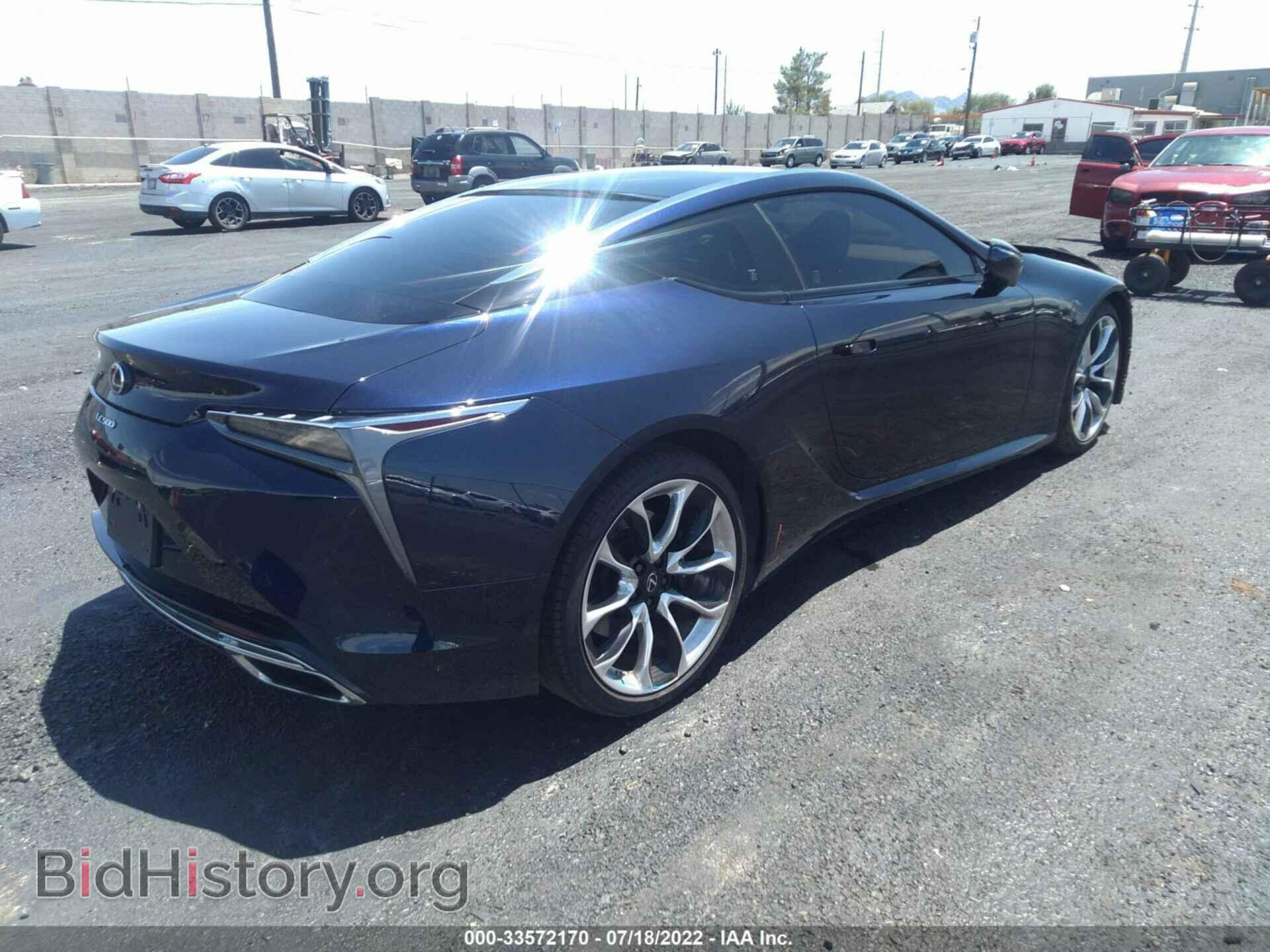 2018 LEXUS LC - VIN: JTHHP5AY6JA002829 - Фото 4
