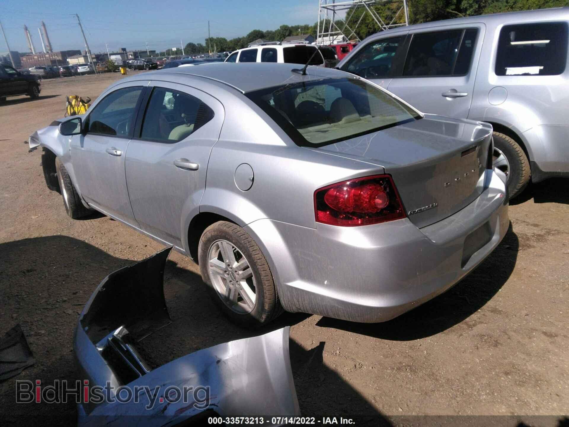 2011 DODGE AVENGER - VIN: 1B3BD1FB7BN574128 - Фото 3