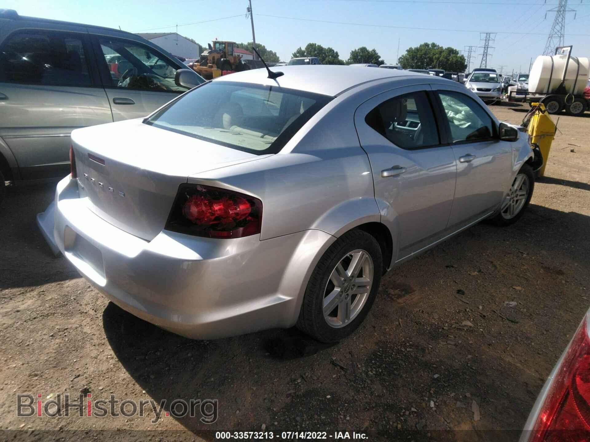 2011 DODGE AVENGER - VIN: 1B3BD1FB7BN574128 - Фото 4