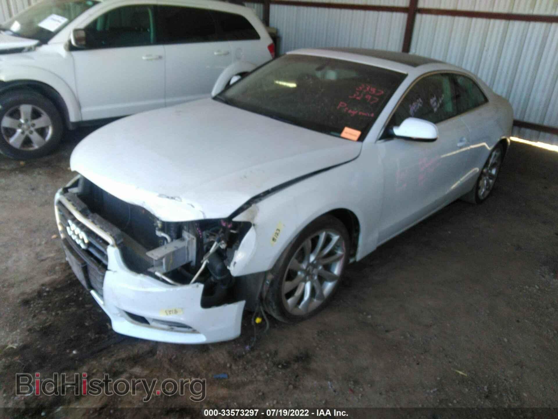 2014 AUDI A5 - VIN: WAULFAFR8EA008000 - Photo 2