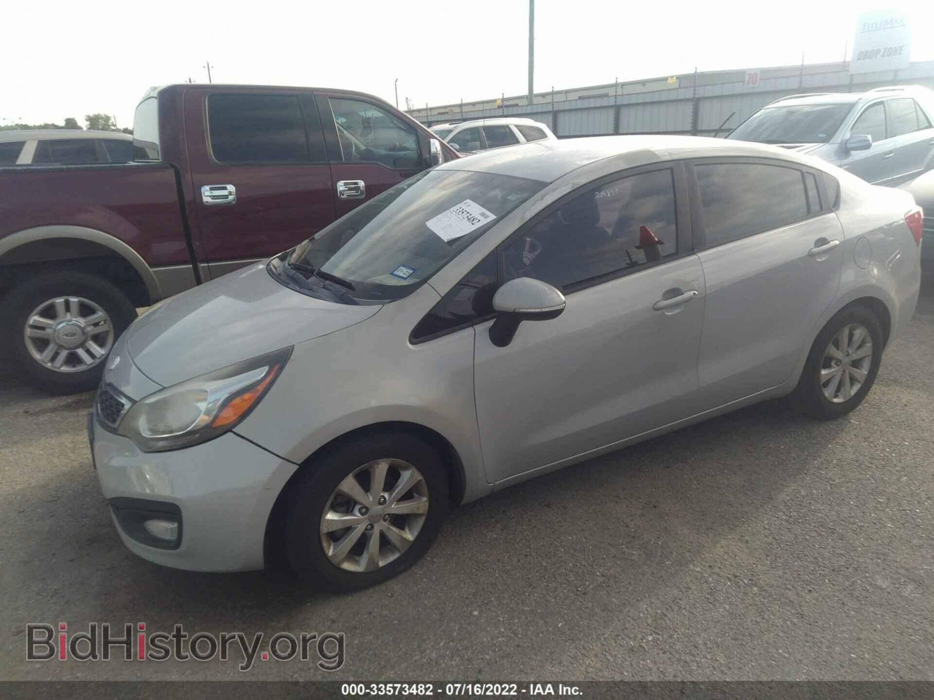 2013 KIA RIO - VIN: KNADN4A32D6209839 - Photo 2